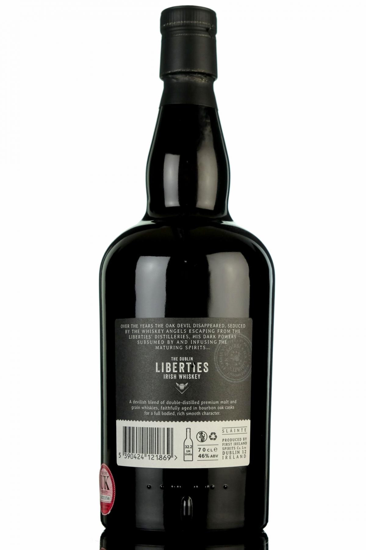 Dublin Liberties Oak Devil - Irish Whiskey