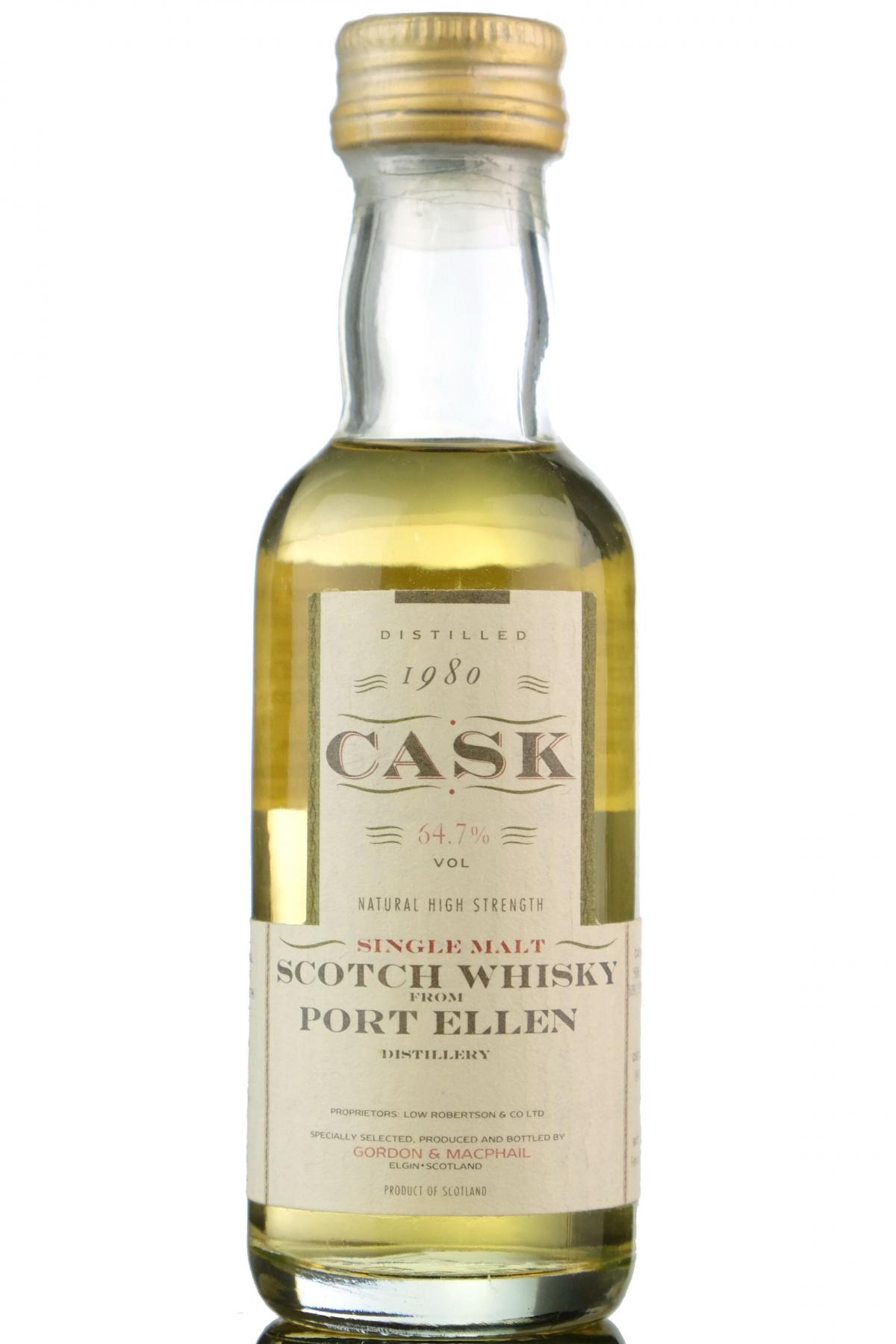 Port Ellen 1980-1995 - Cask Strength - Gordon & MacPhail Miniature