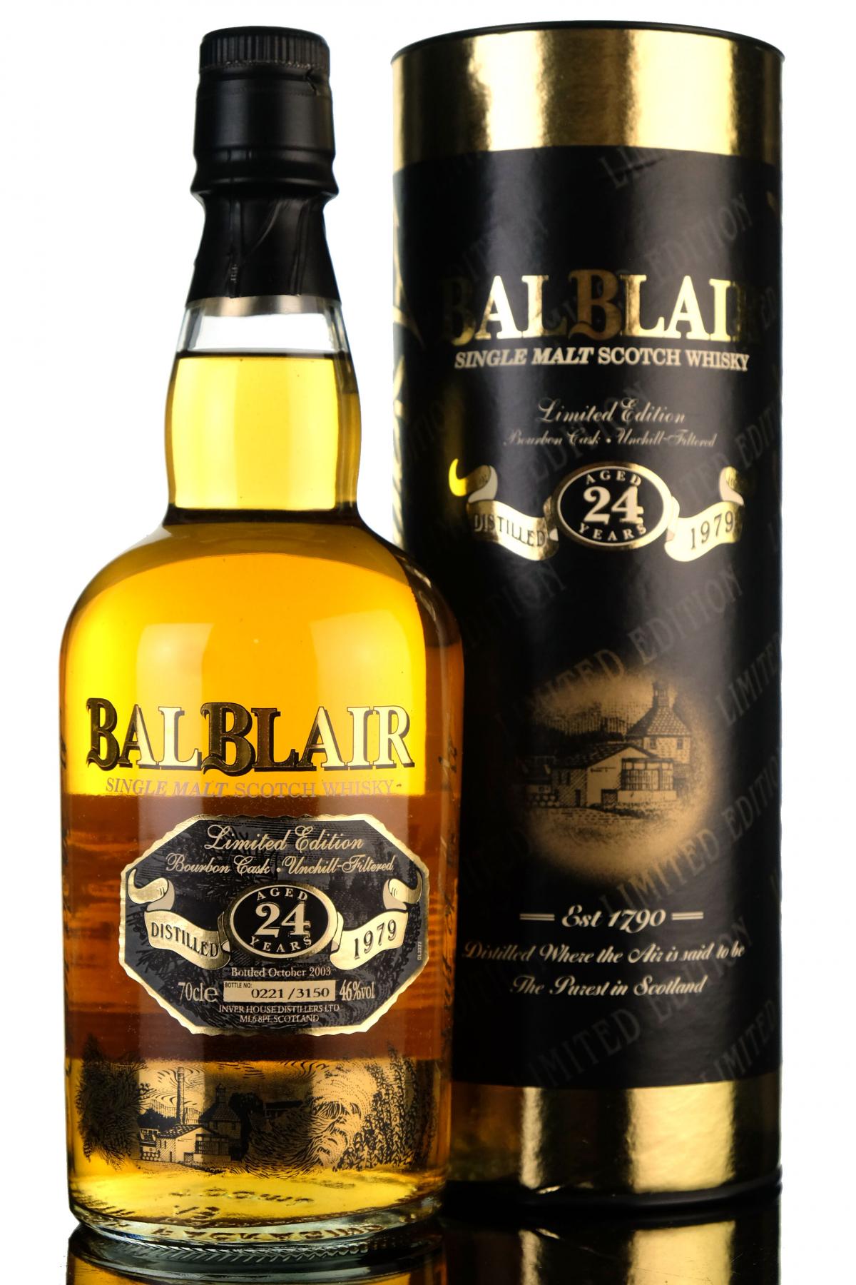 Balblair 1979-2003 - 24 Year Old