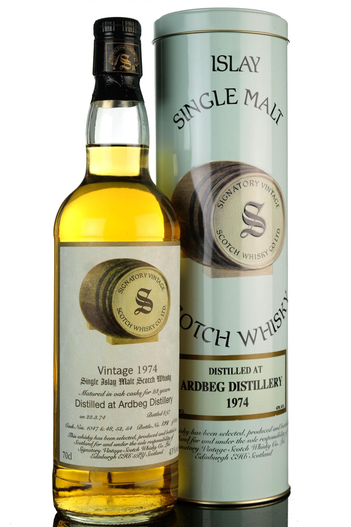 Ardbeg 1974-1997 - 23 Year Old - Signatory Vintage