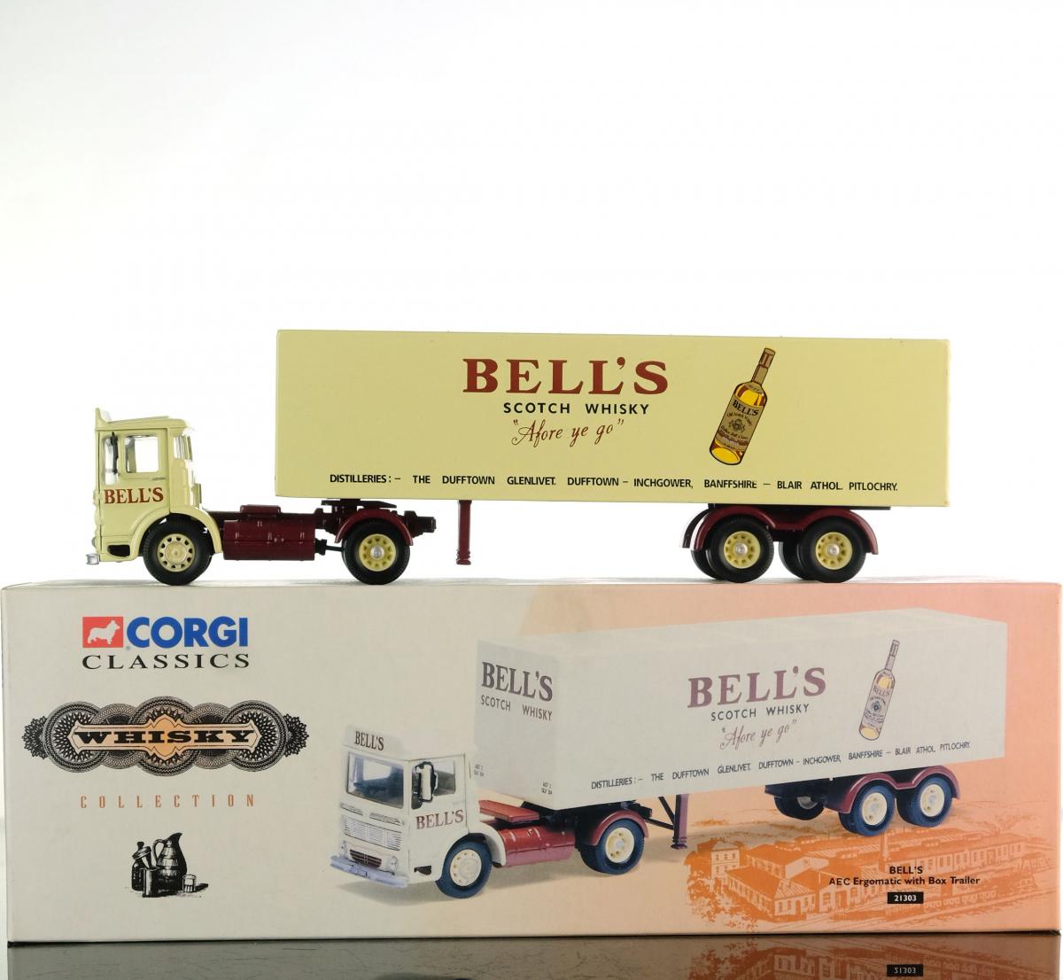 Bells AEC Ergomatic With Box Trailer - Corgi Model