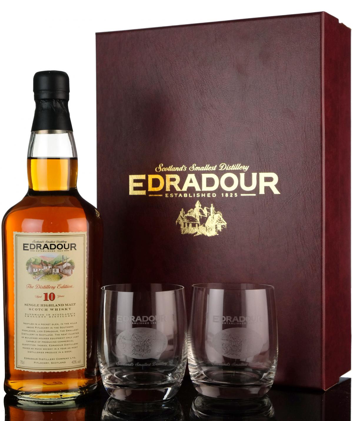Edradour 10 Presentation Set
