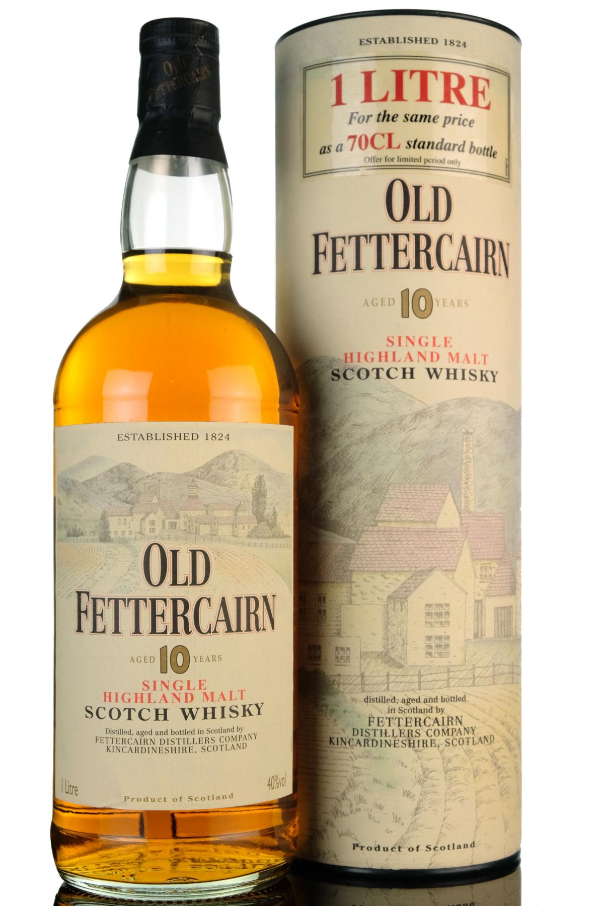 Old Fettercairn 10 Year Old - 1 Litre