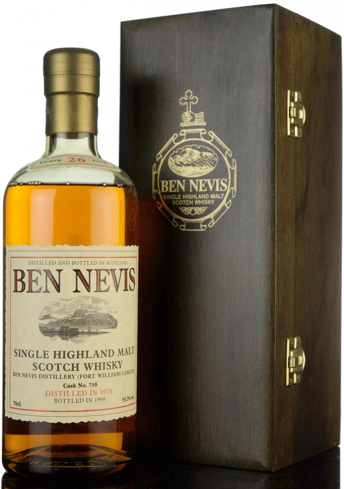 Ben Nevis 1973-1999 - 26 Year Old - Single Cask 750