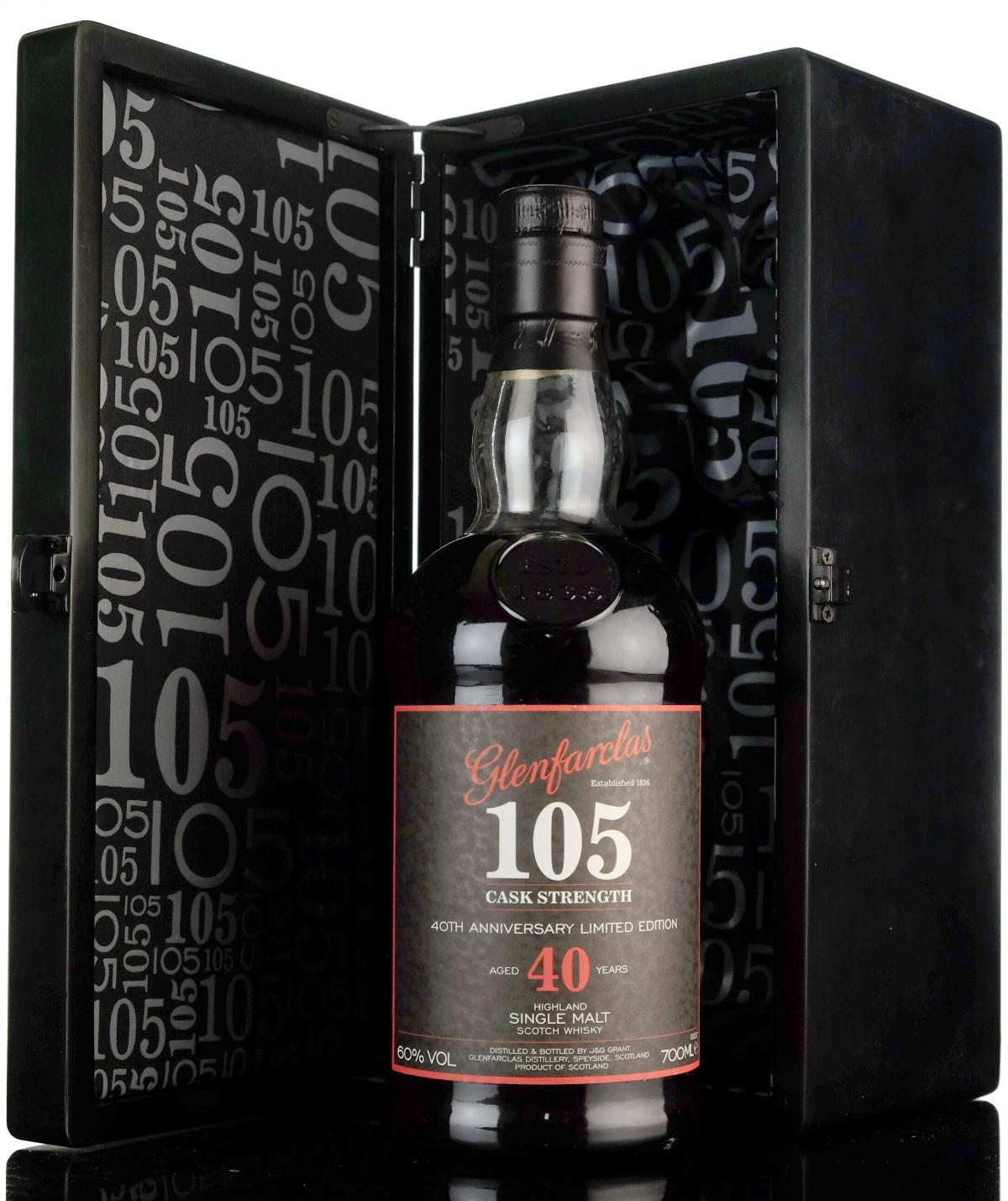 Glenfarclas 40 Years Old - 105 Cask Strength 40th Anniversary