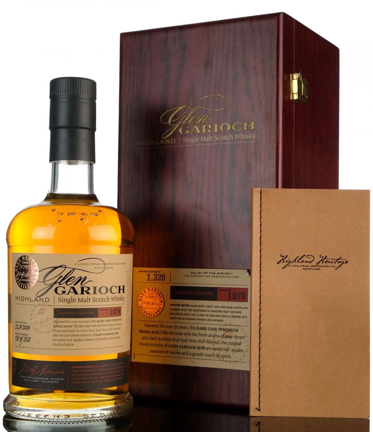 Glen Garioch 1978-2009 - 30 Year Old
