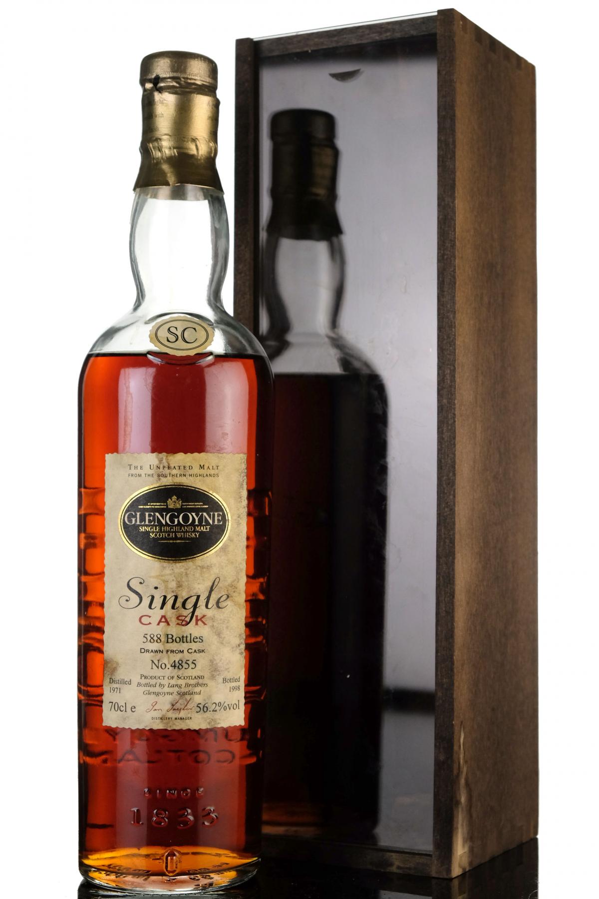 Glengoyne 1971-1998 - 27 Year Old - Single Cask 4855