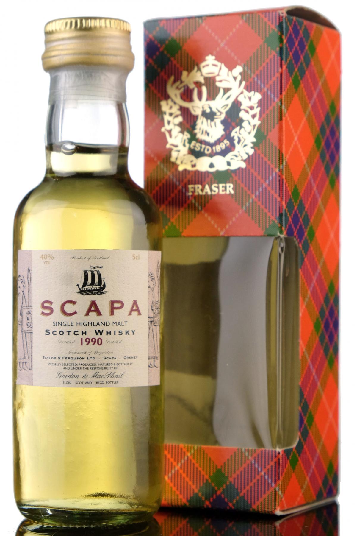 Scapa 1990 - Gordon & MacPhail Miniature