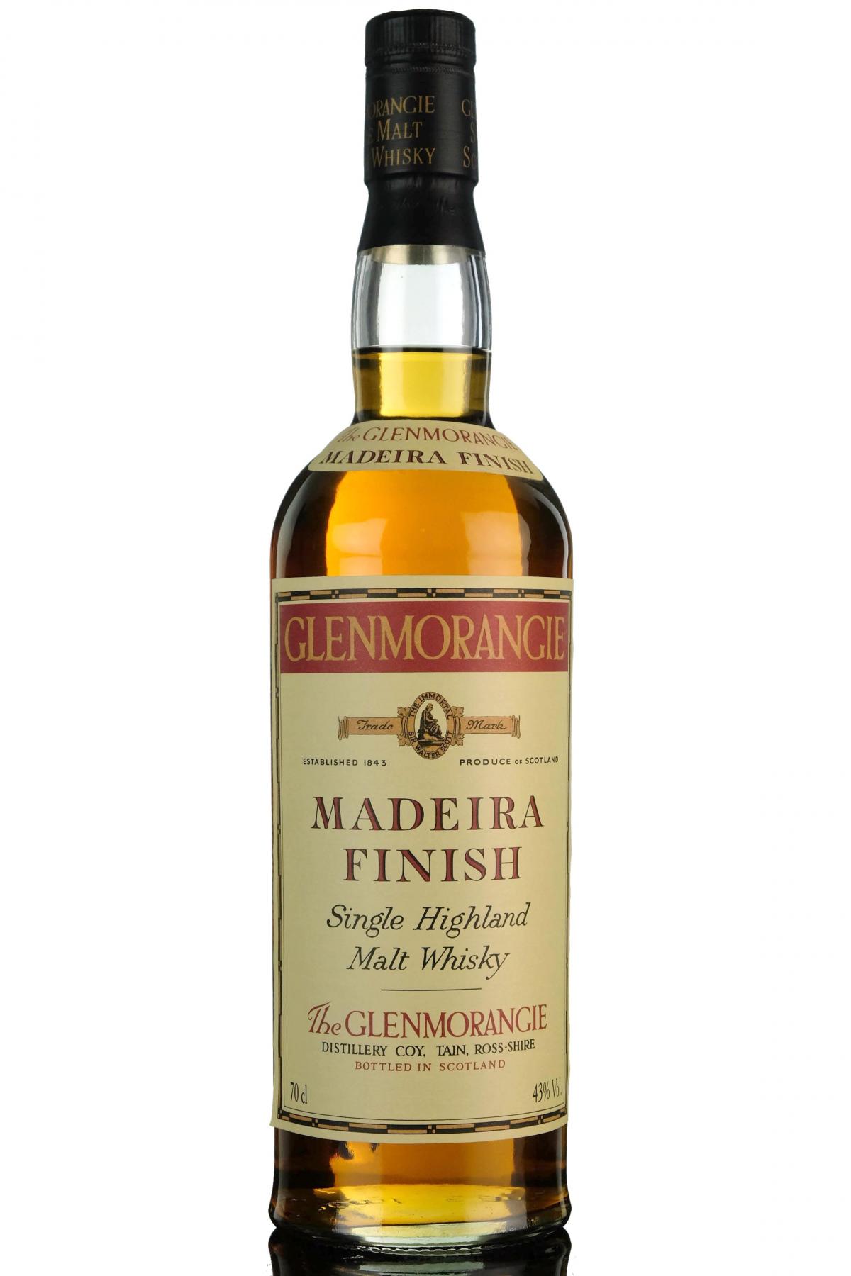 Glenmorangie Madeira Wood Finish - Early 1990s
