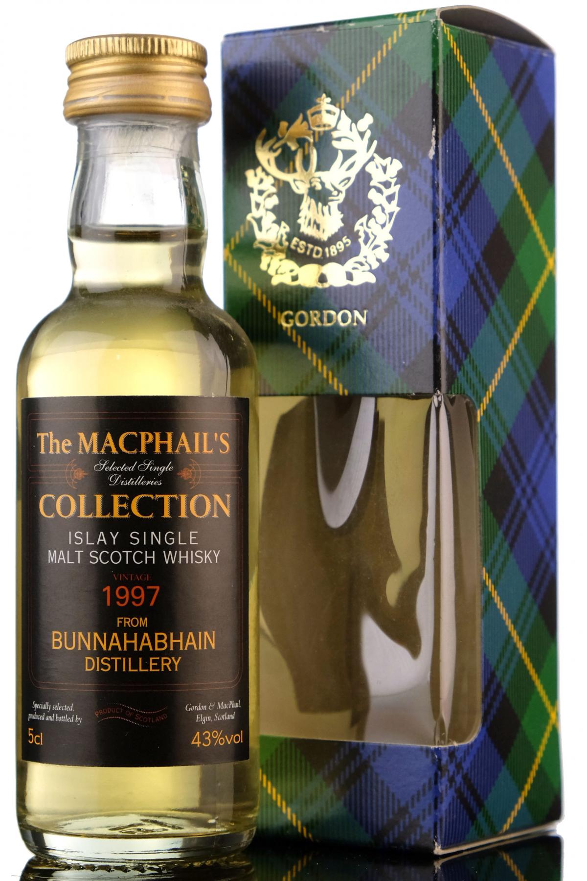 Bunnahabhain 1997 - The MacPhails Collection Miniature