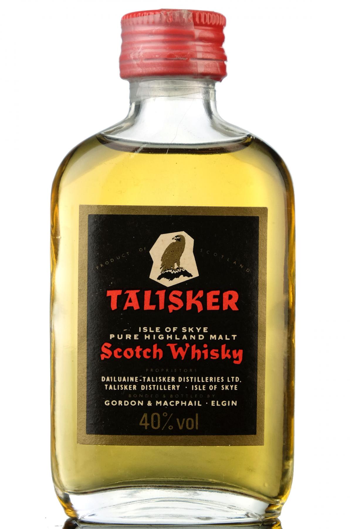 Talisker Gordon & MacPhail Miniature