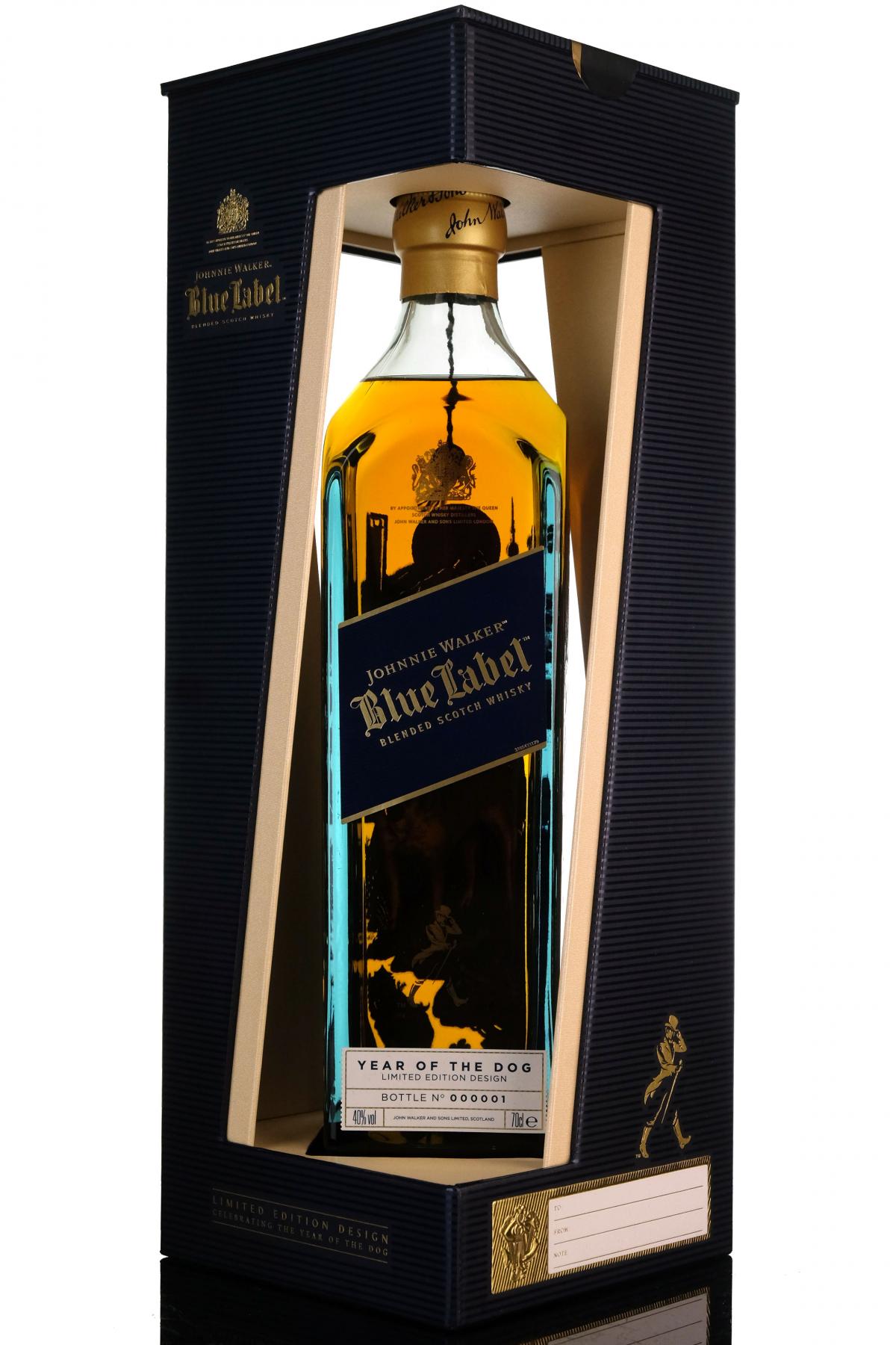 Johnnie Walker Blue Label The Year Of The Dog Bottle No1