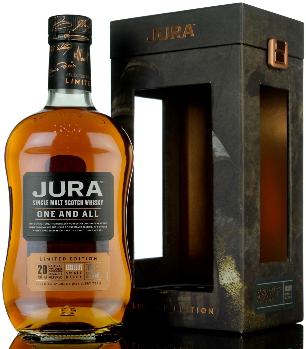 Isle Of Jura 20 Year Old - One And All