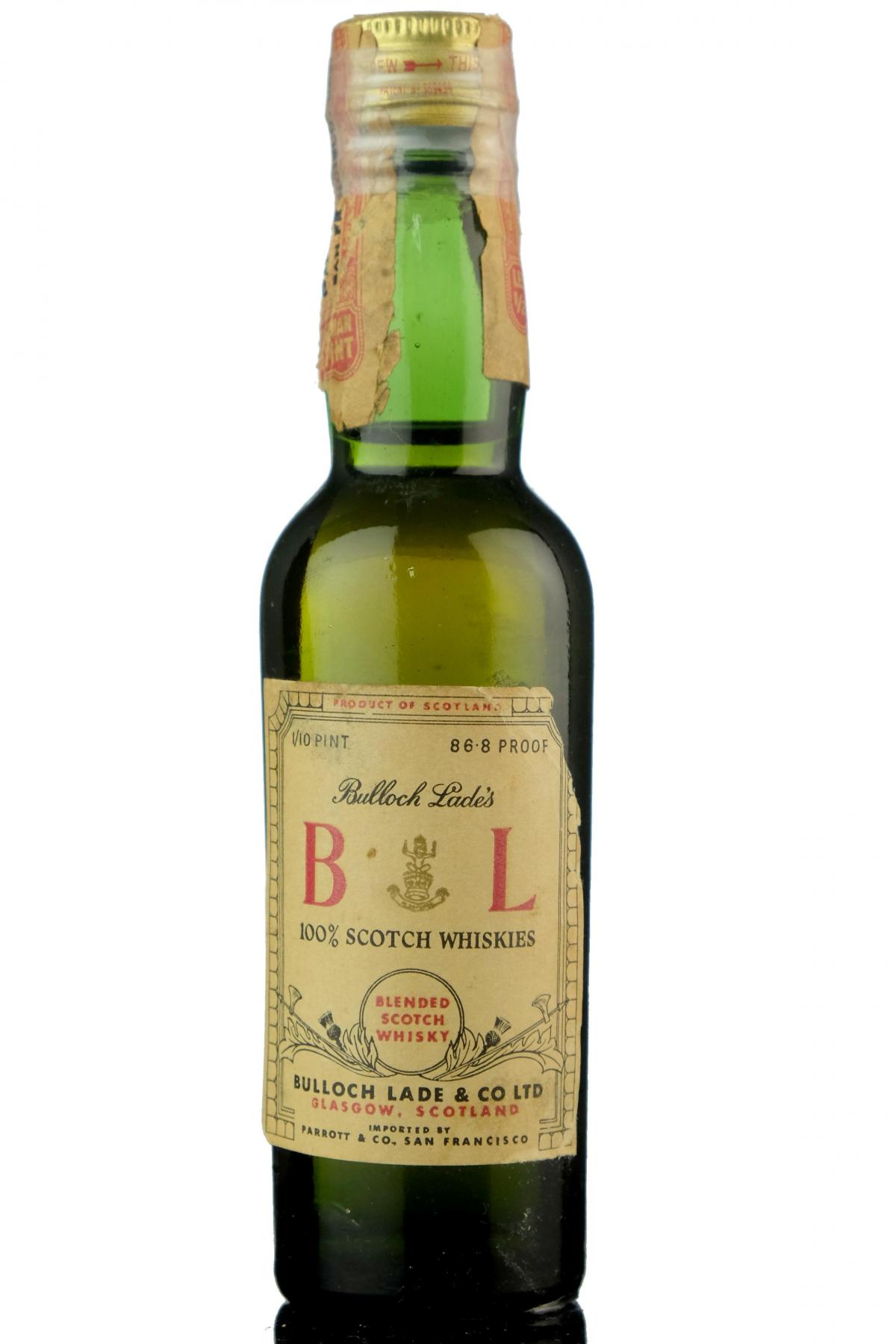 Bulloch Lade 86.8 Proof Miniature