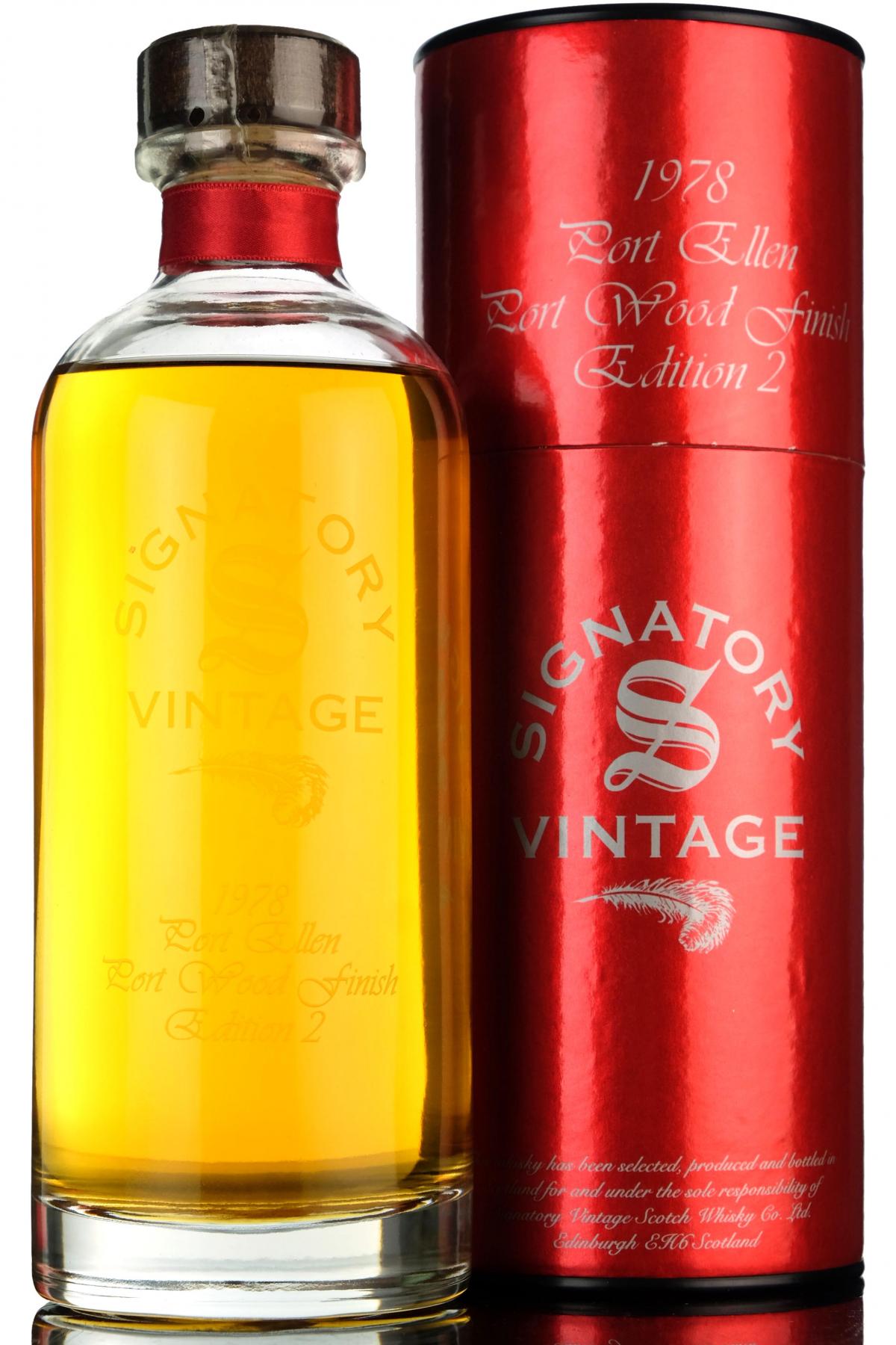 Port Ellen 1978 - 2002 Signatory Vintage Cask 021592