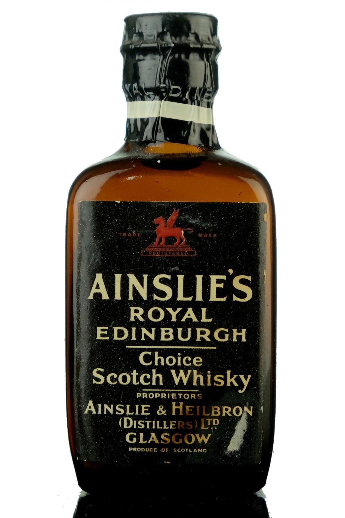 Ainslies Royal Edinburgh Miniature