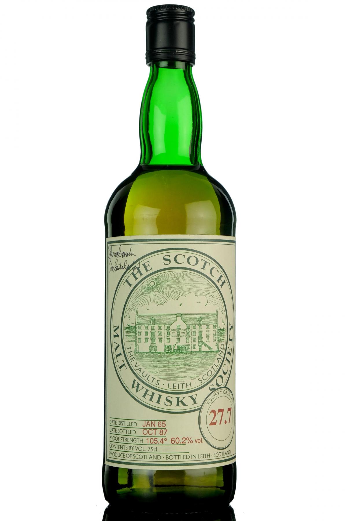 Springbank 1965-1987 - SMWS 27.7