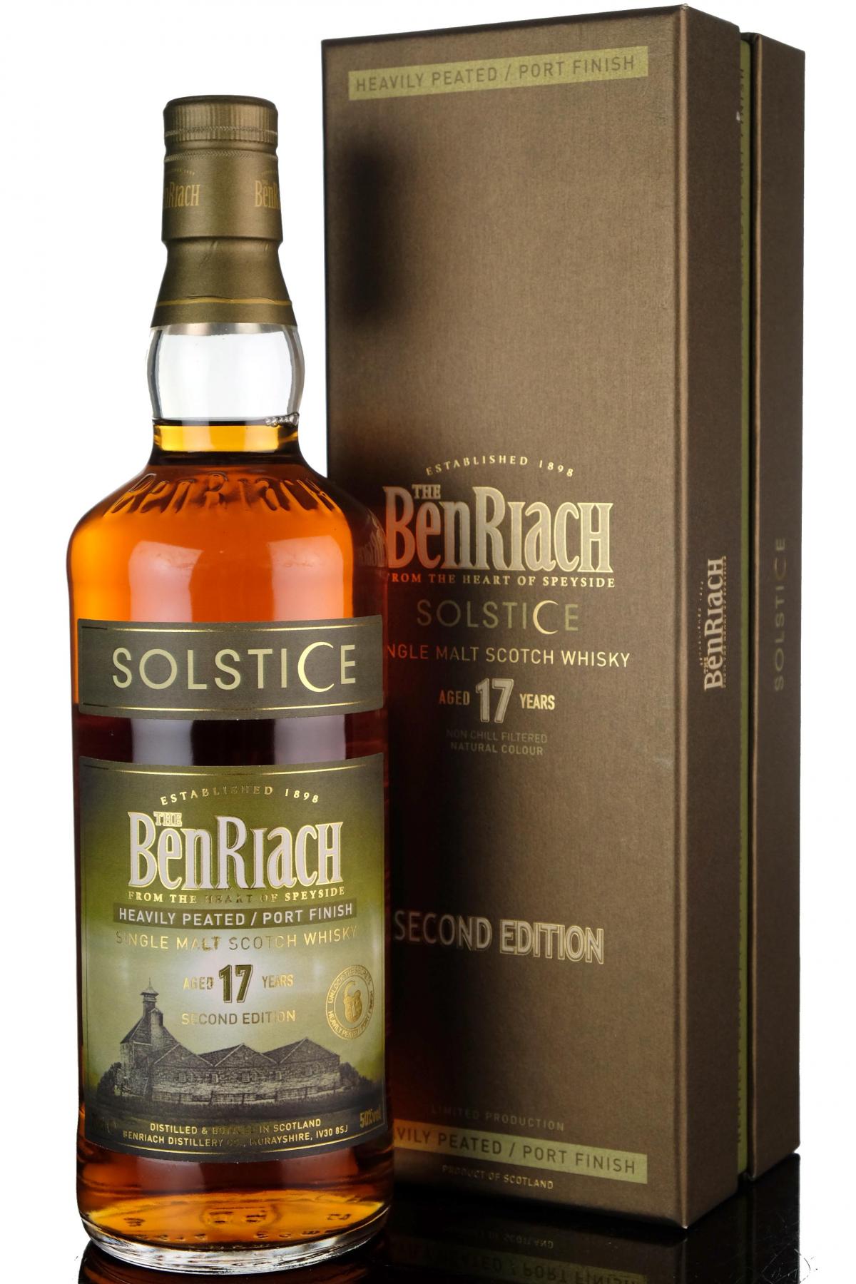 Benriach 17 Year Old - Solstice Second Edition