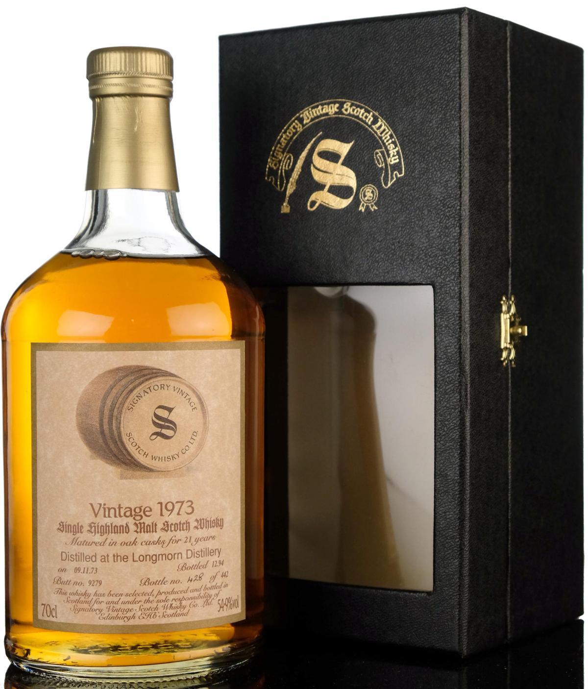 Longmorn 1973 - 1994 21 Signatory Vintage