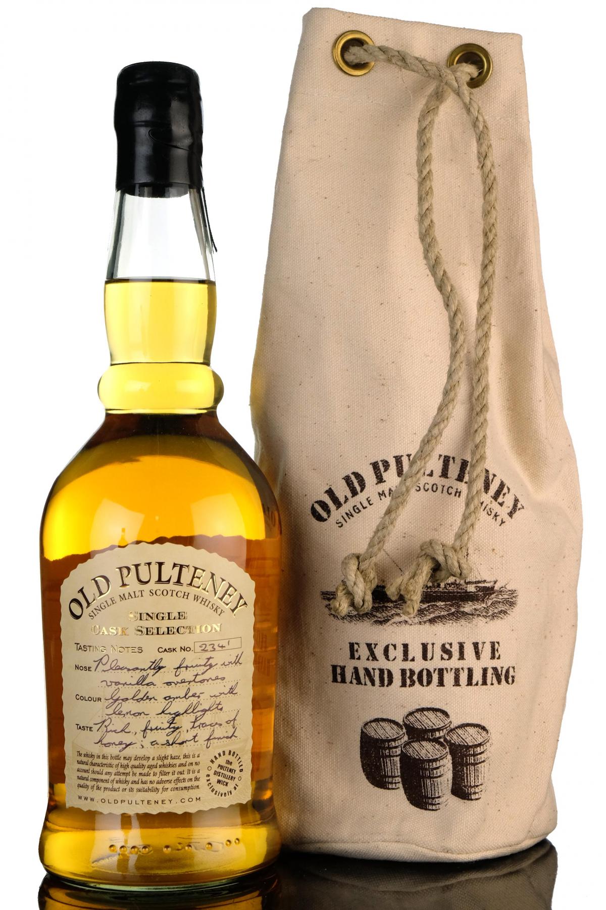 Old Pulteney 1989-2004 - 15 Year Old - Hand Filled