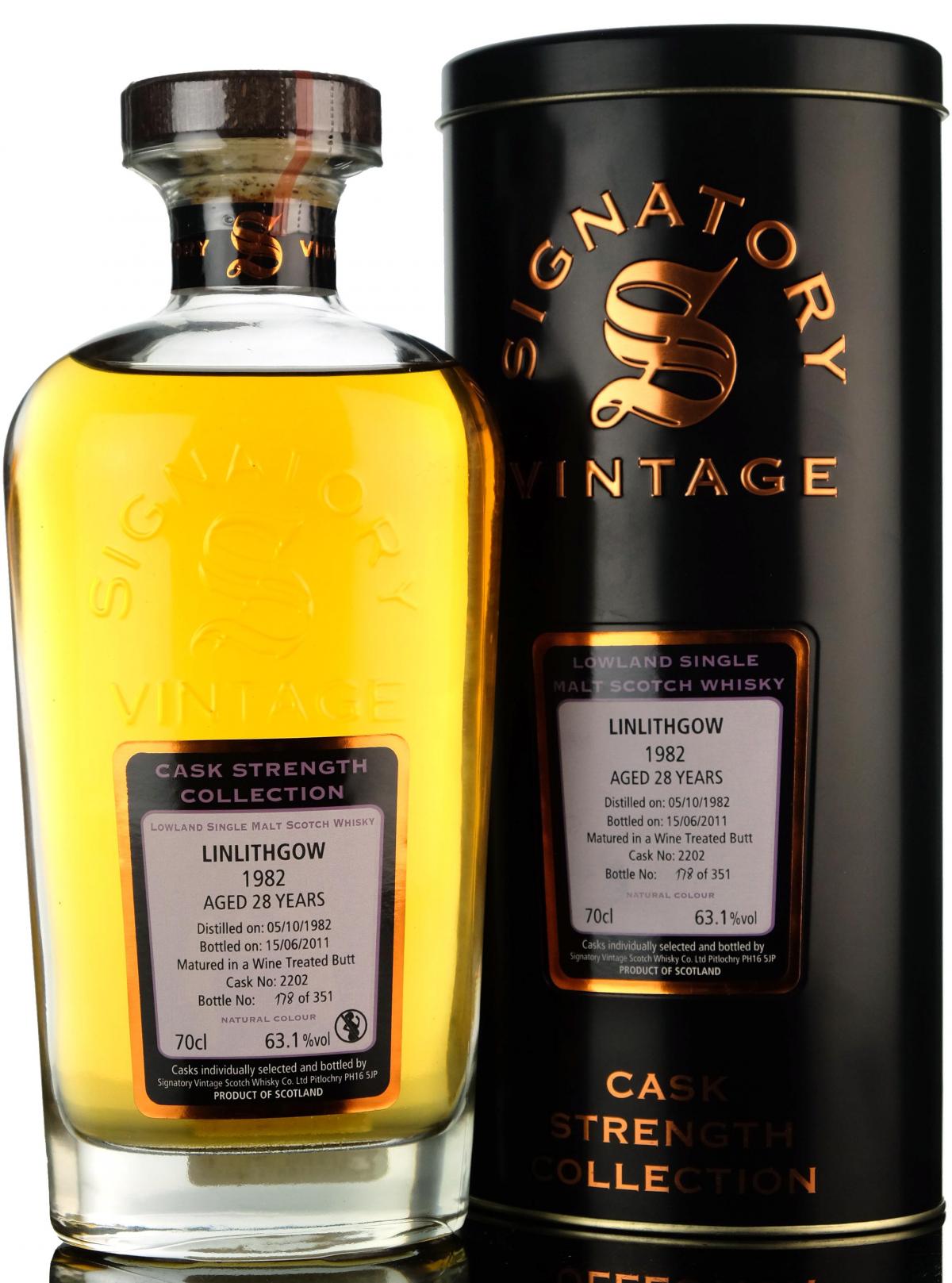 Linlithgow 1982 - 2011 28 Signatory Vintage