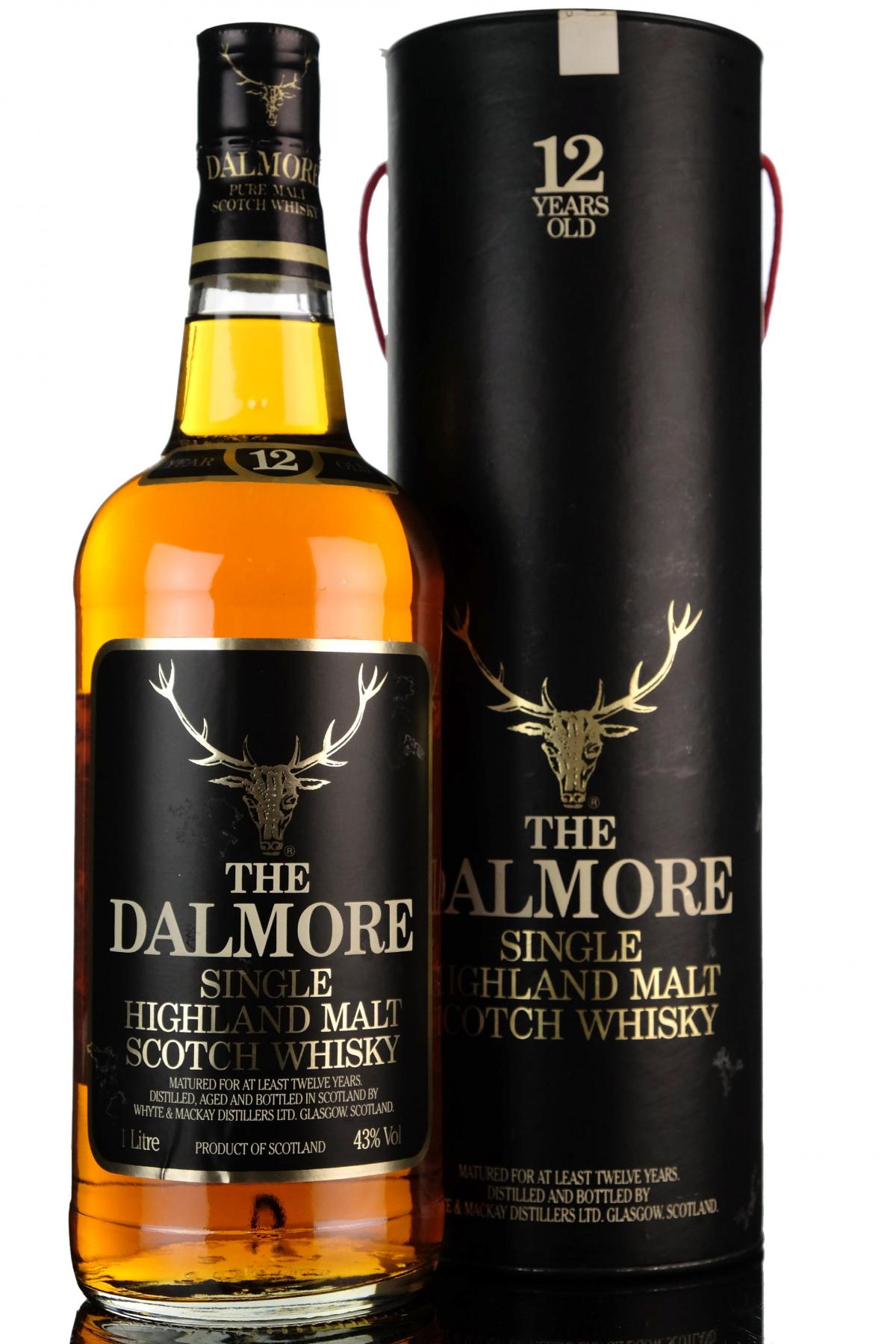 Dalmore 12 Year Old - 1980s - 1 Litre