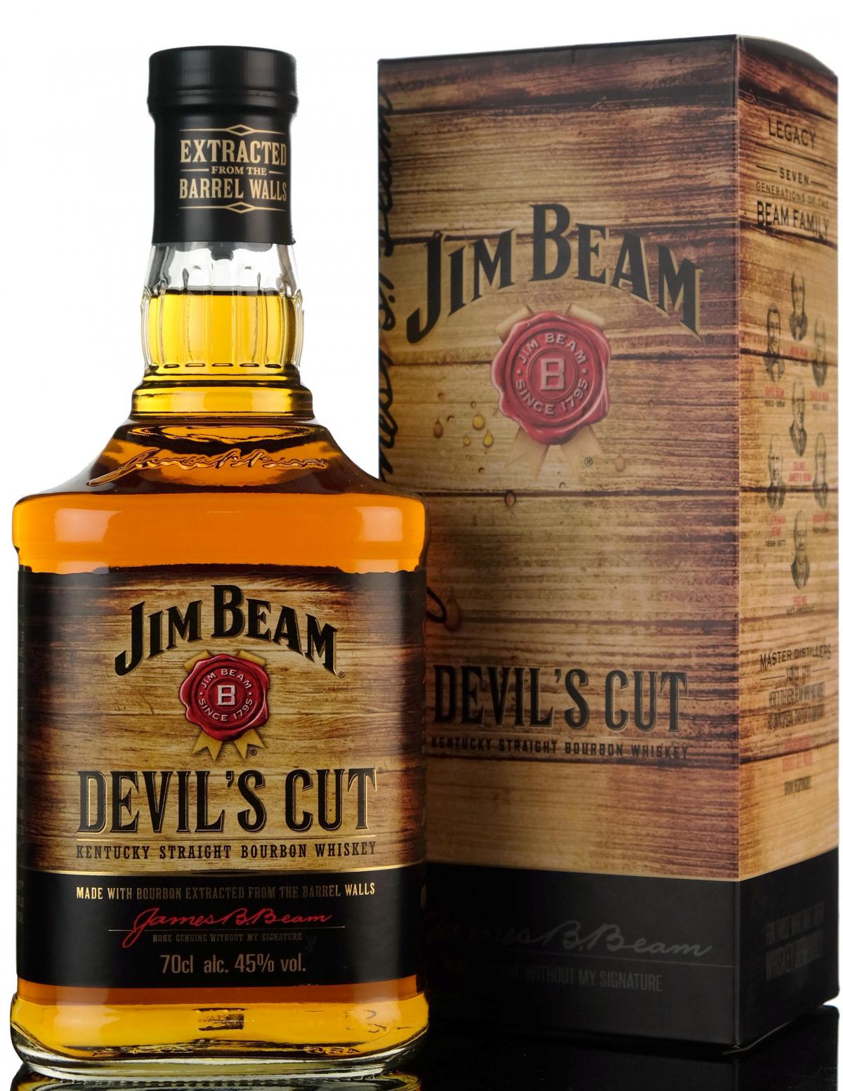 Jim Beam Devils Cut - Kentucky Straight Bourbon Whiskey