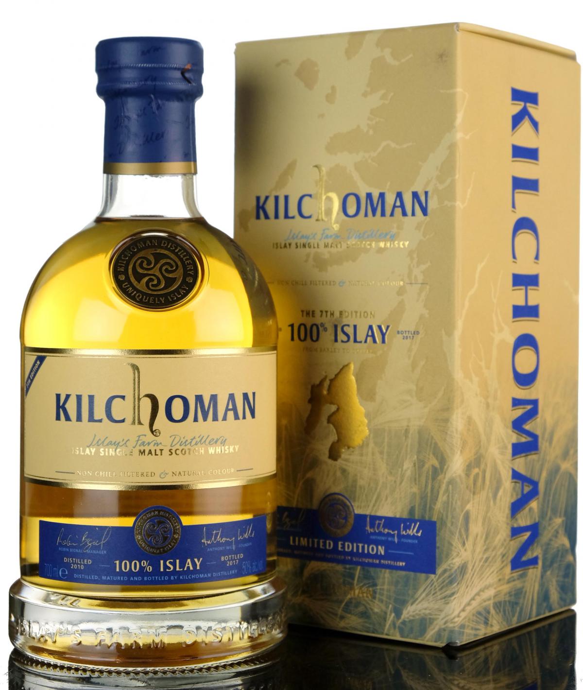 Kilchoman 2010-2017 - 100% Islay 7th Edition