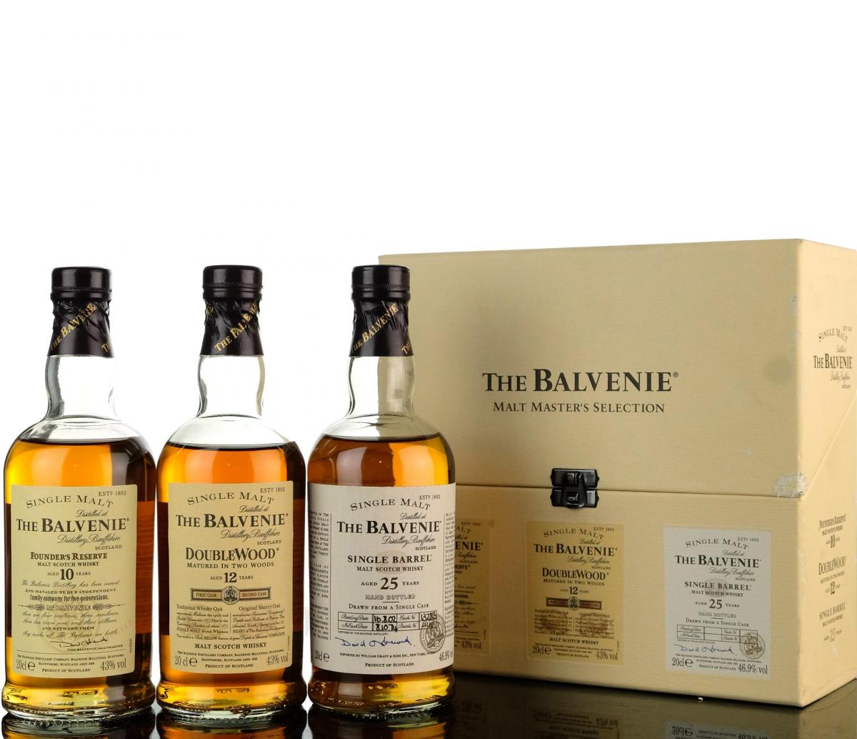 Balvenie Malt Masters Selection - 20cl - 10-12-25 Year Olds