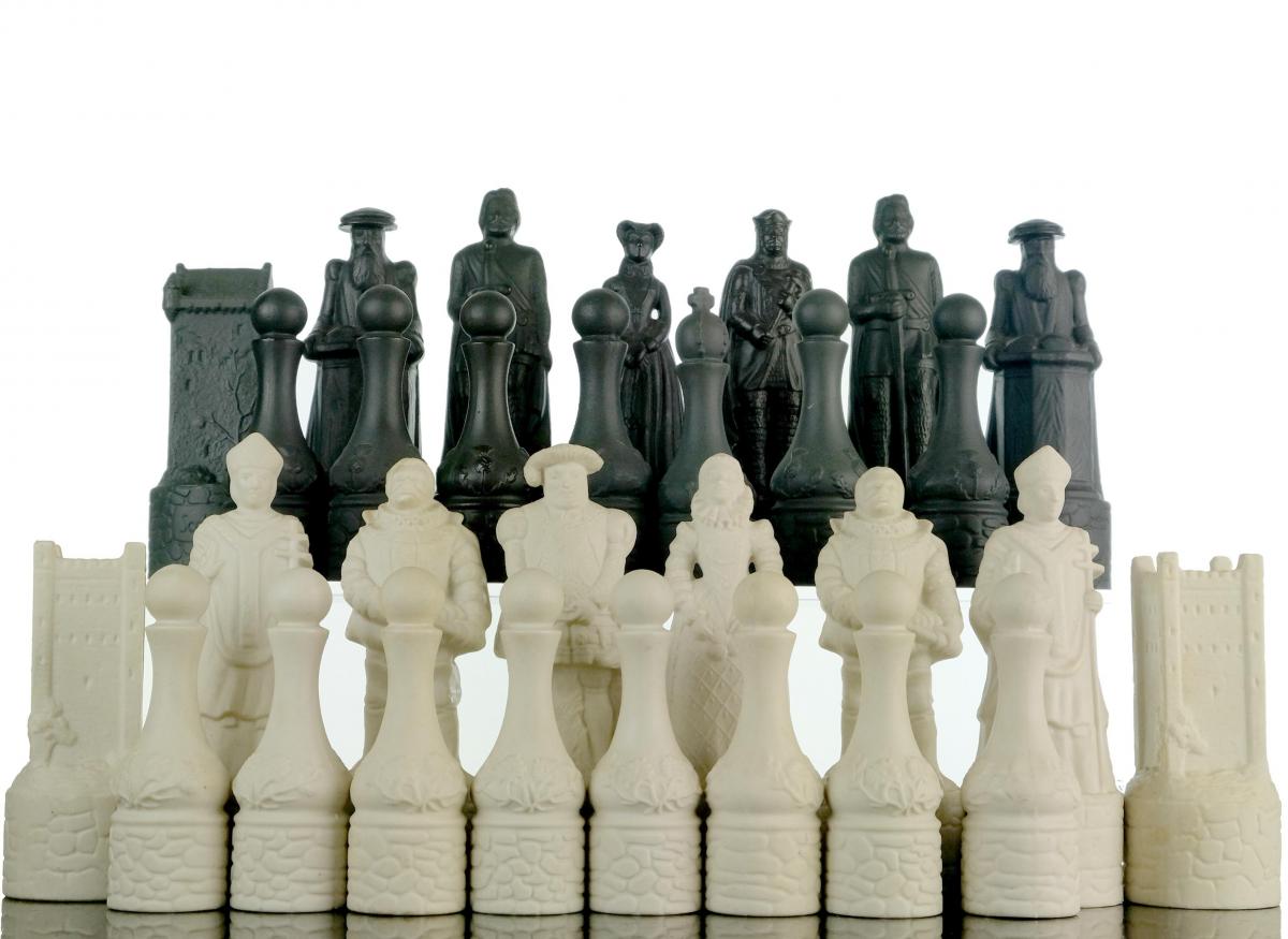 31 x Beneagles Chess Piece Miniatures