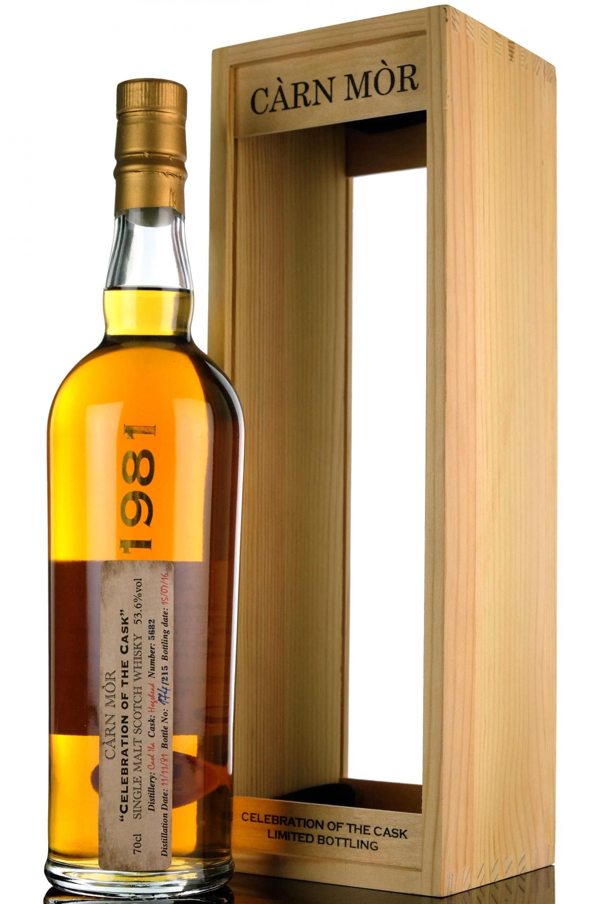 Caol Ila 1981 - 2016 Carn Mor Single Cask 5682