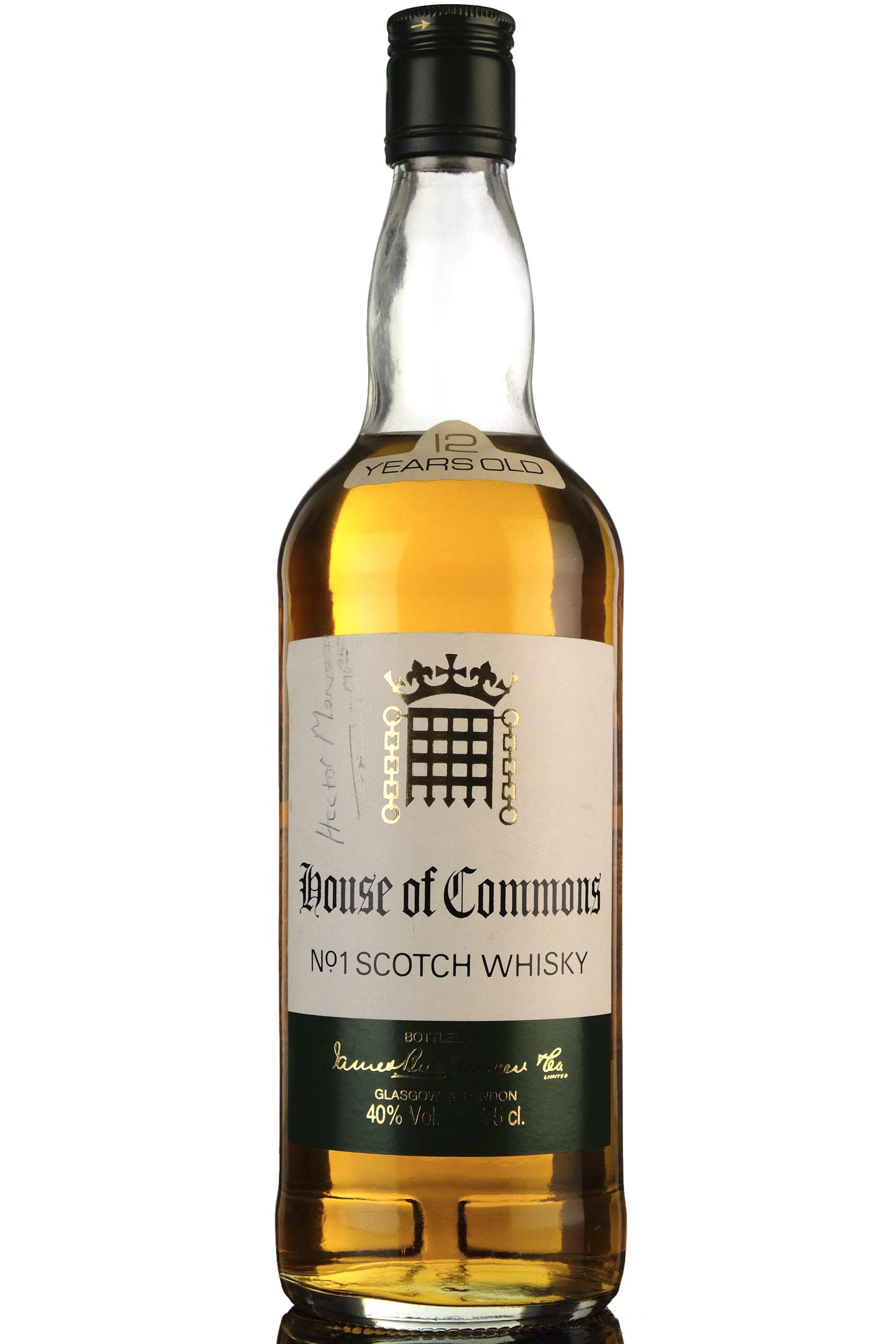 House Of Commons 12 Year Old - Signed Hector Munro