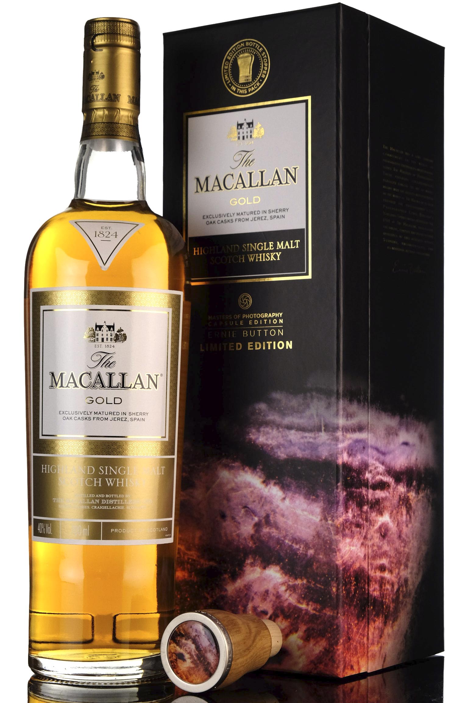 Macallan Gold - Ernie Button Limited Edition