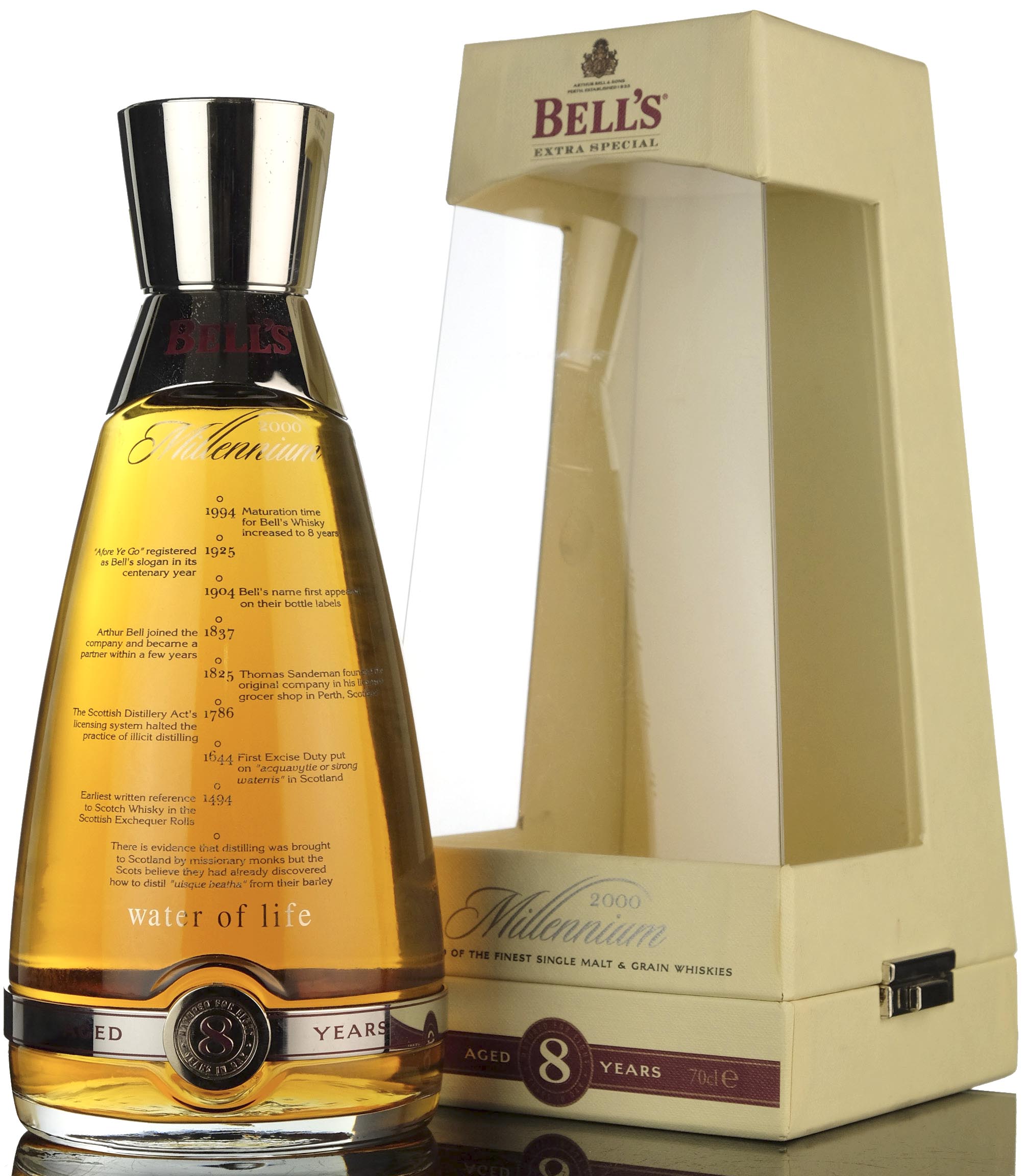 Bells 8 Year Old Extra Special - Millennium 2000 Decanter