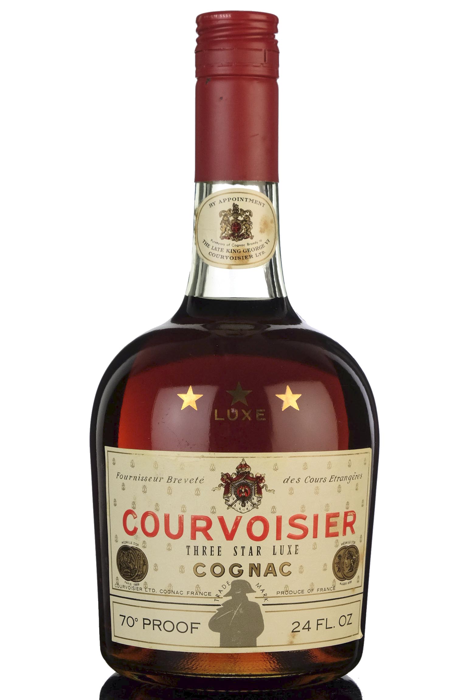 Courvoisier 3 Star Cognac - 1970s