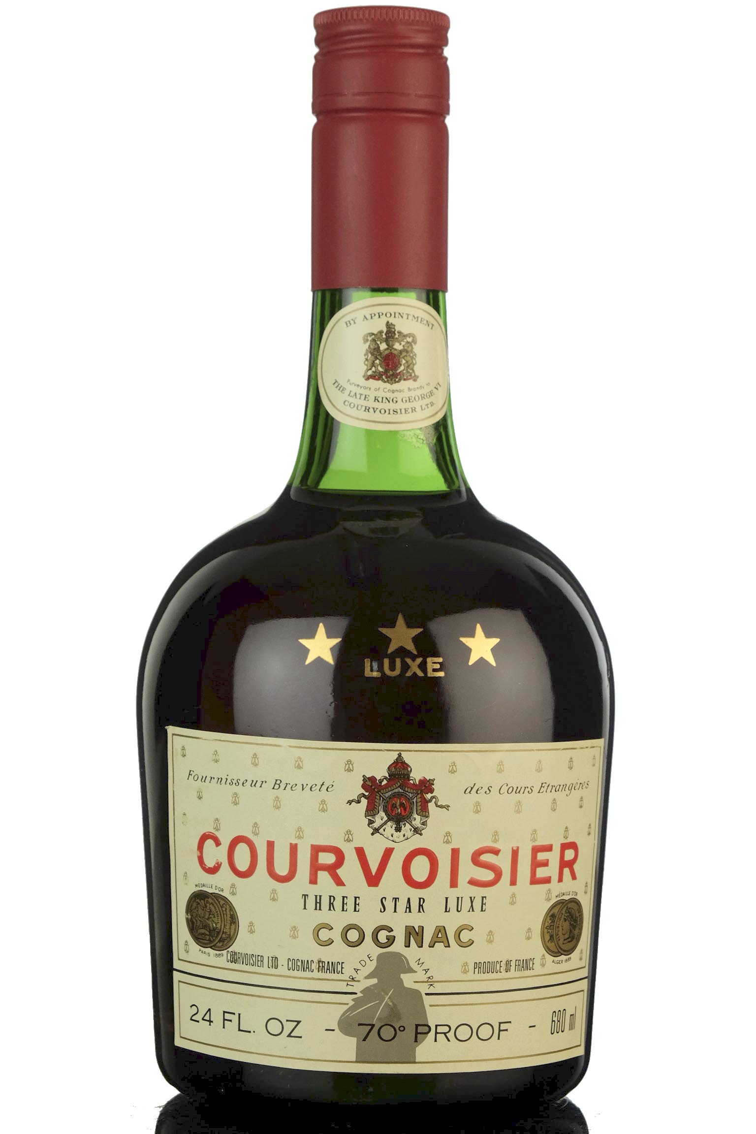 Courvoisier 3 Star Cognac - 1970s