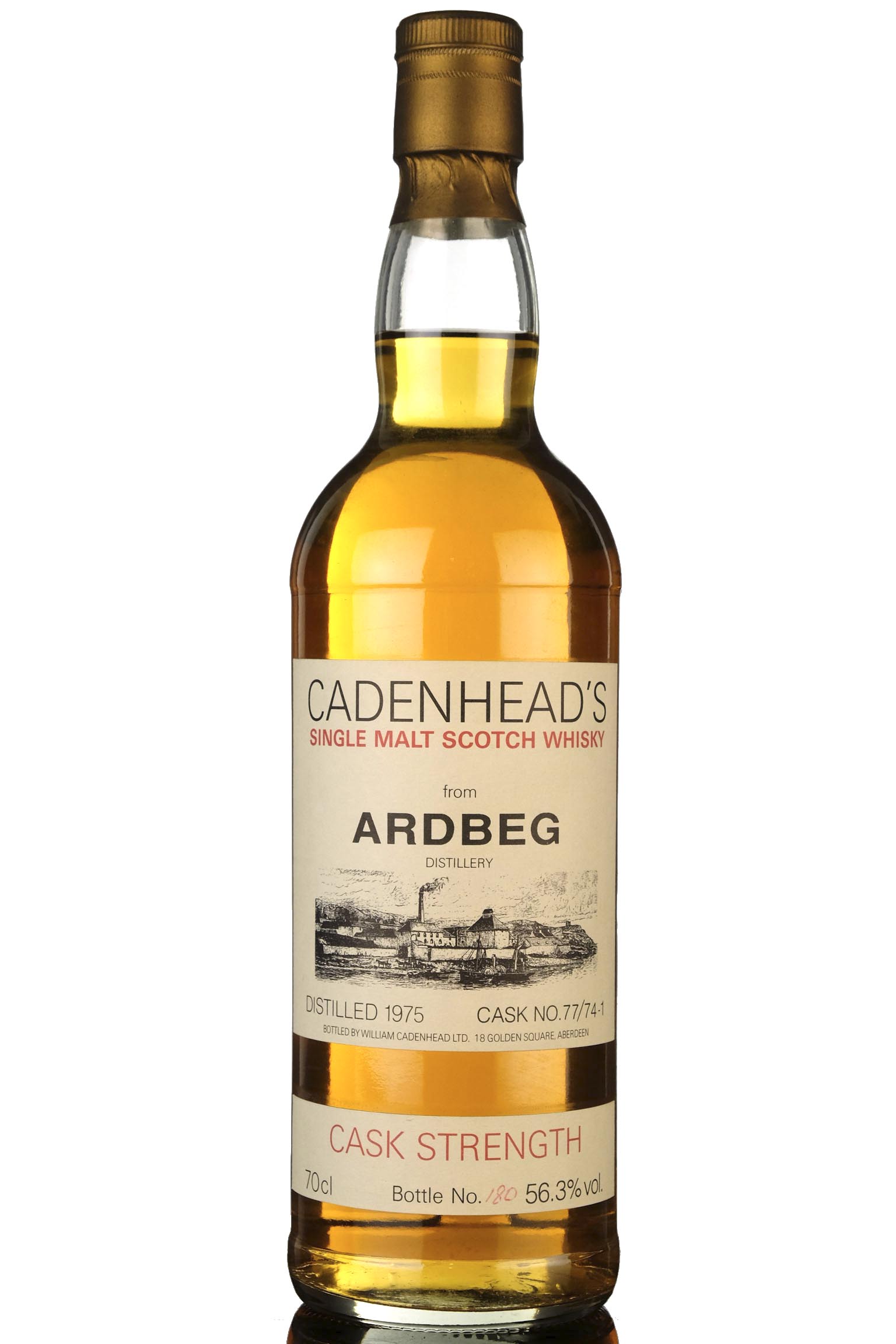 Ardbeg 1975 - Cadenheads Cask Strength 77/741