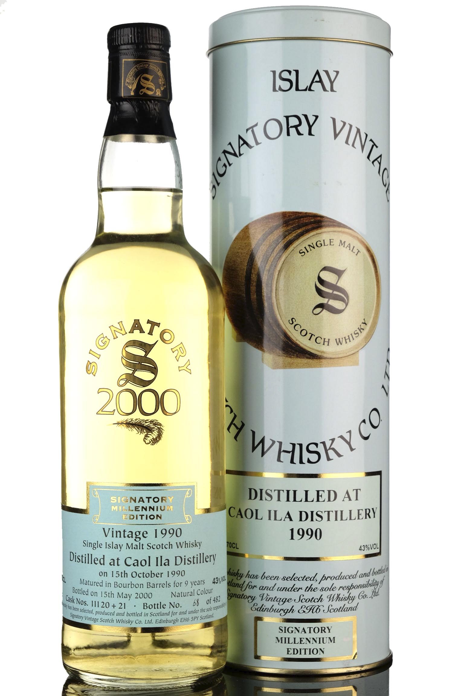 Caol Ila 1990 - 2000 9 Signatory Vintage