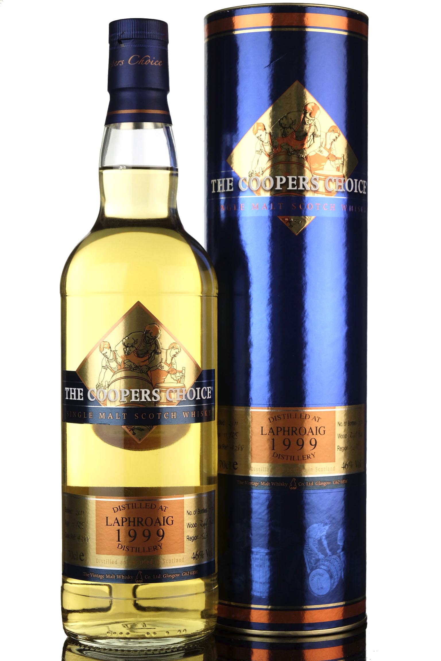 Laphroaig 1999-2011 - 11 Year Old - Coopers Choice