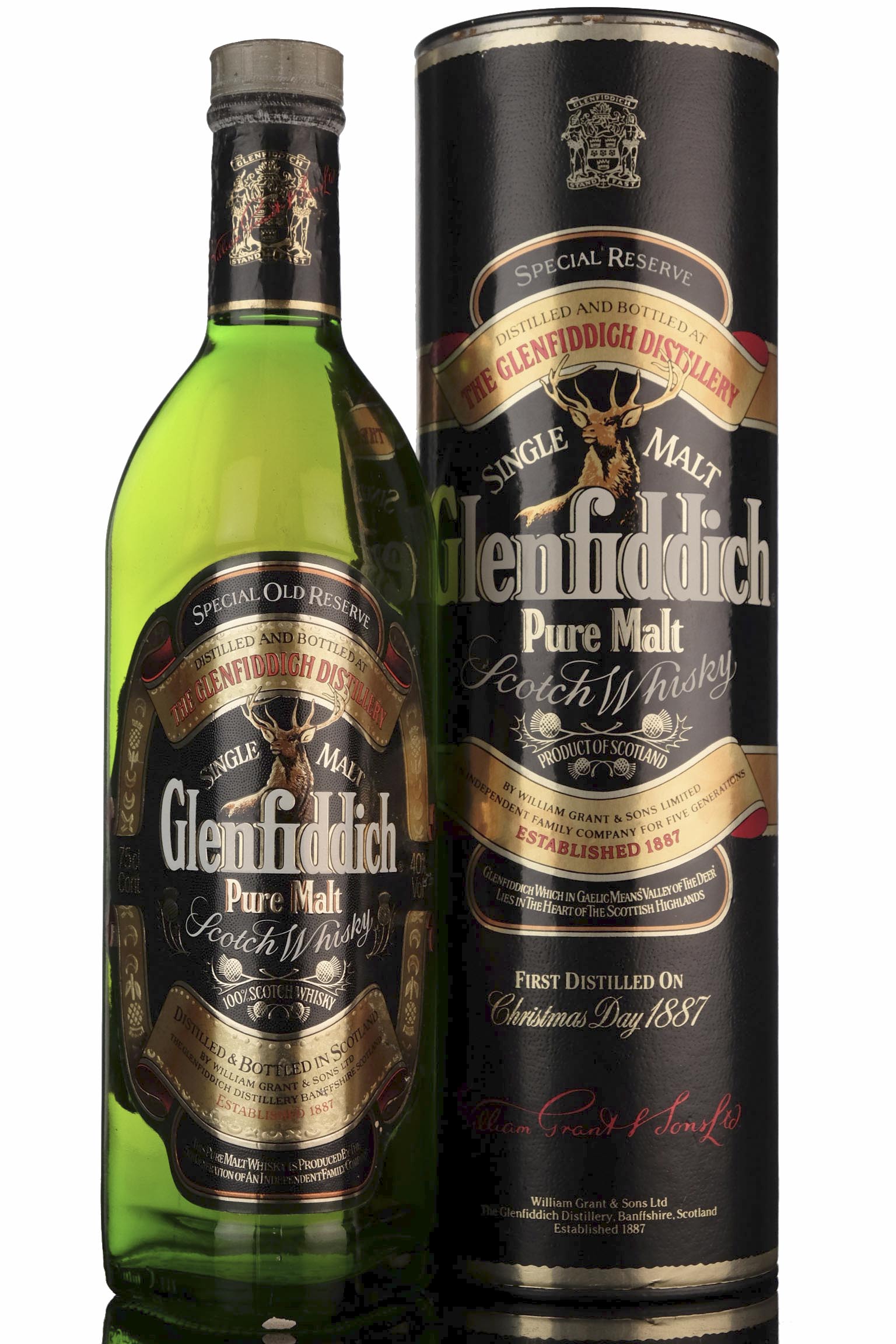 Glenfiddich Pure Malt - 1980s