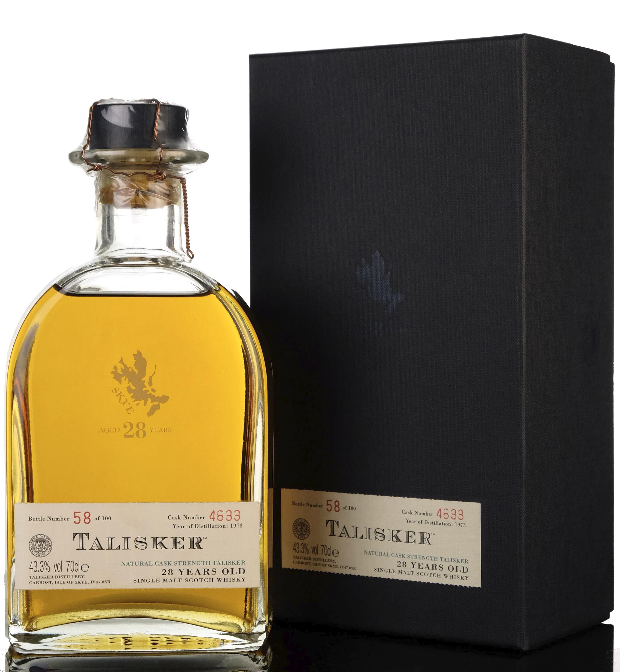 Talisker 1973 - 28 Year Old  - Oddbins - Only 100 Bottles