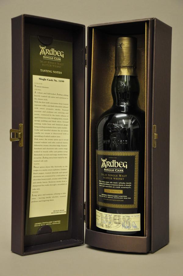 Ardbeg 1998-2008 - Single Cask 1189