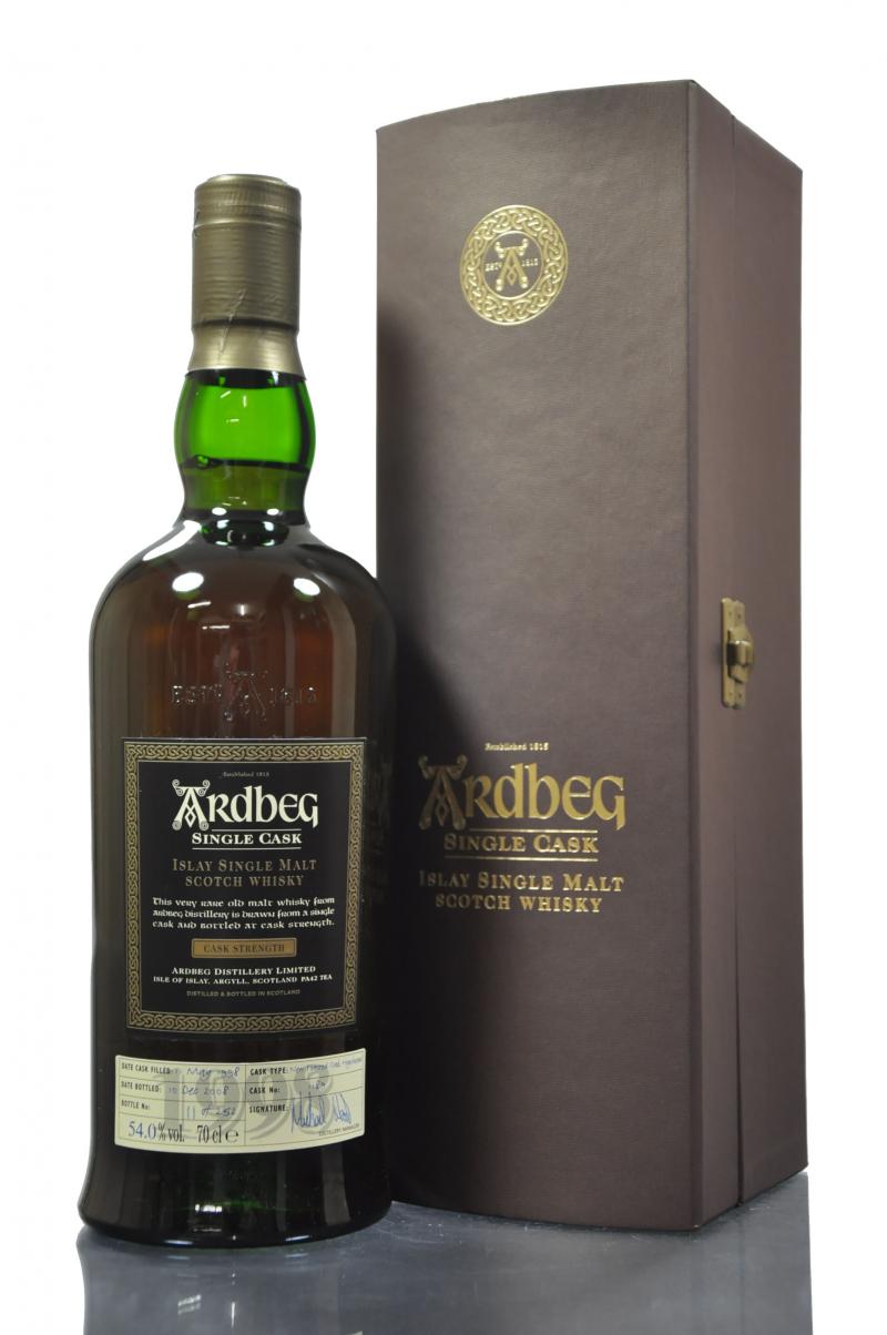 Ardbeg 1998-2008 - Single Cask 1189