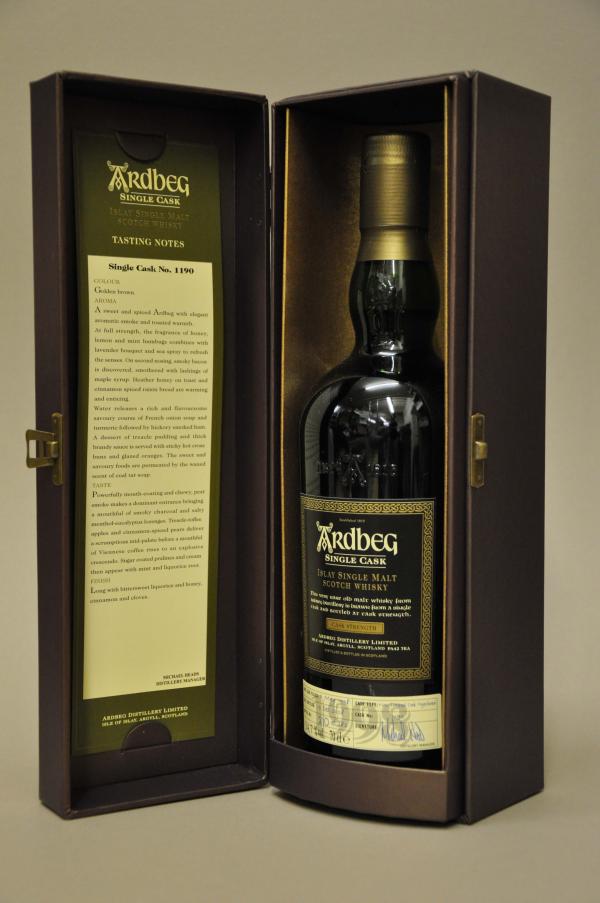 Ardbeg 1998-2008 - Single Cask 1190