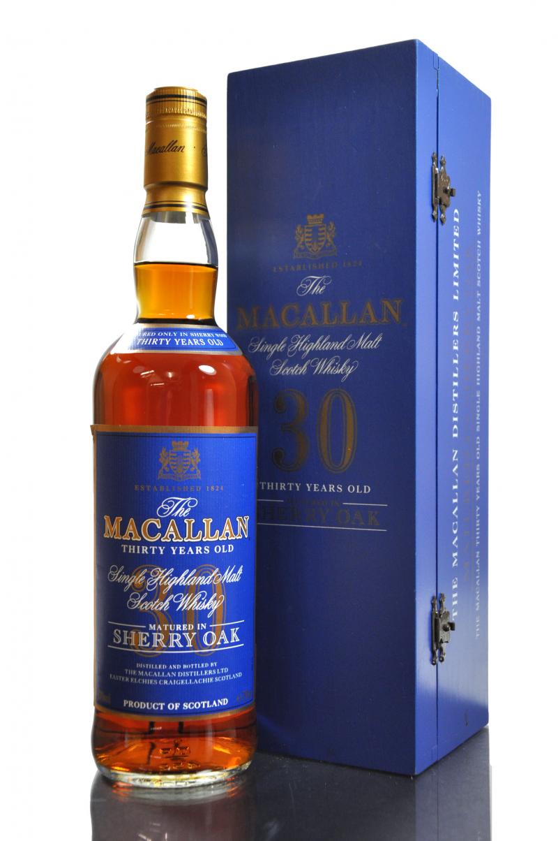 Macallan 30 Year Old - Sherry Cask