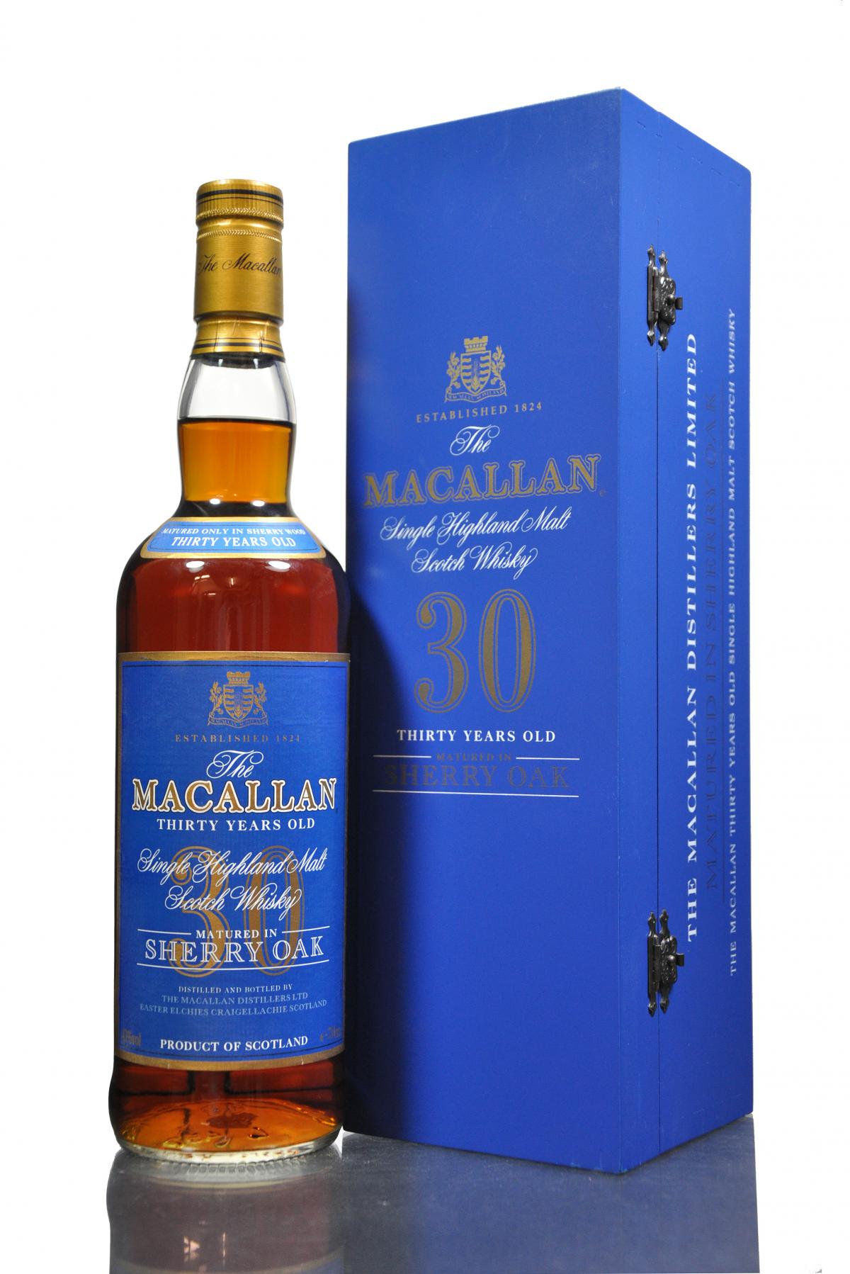 Macallan 30 Year Old - Sherry Cask