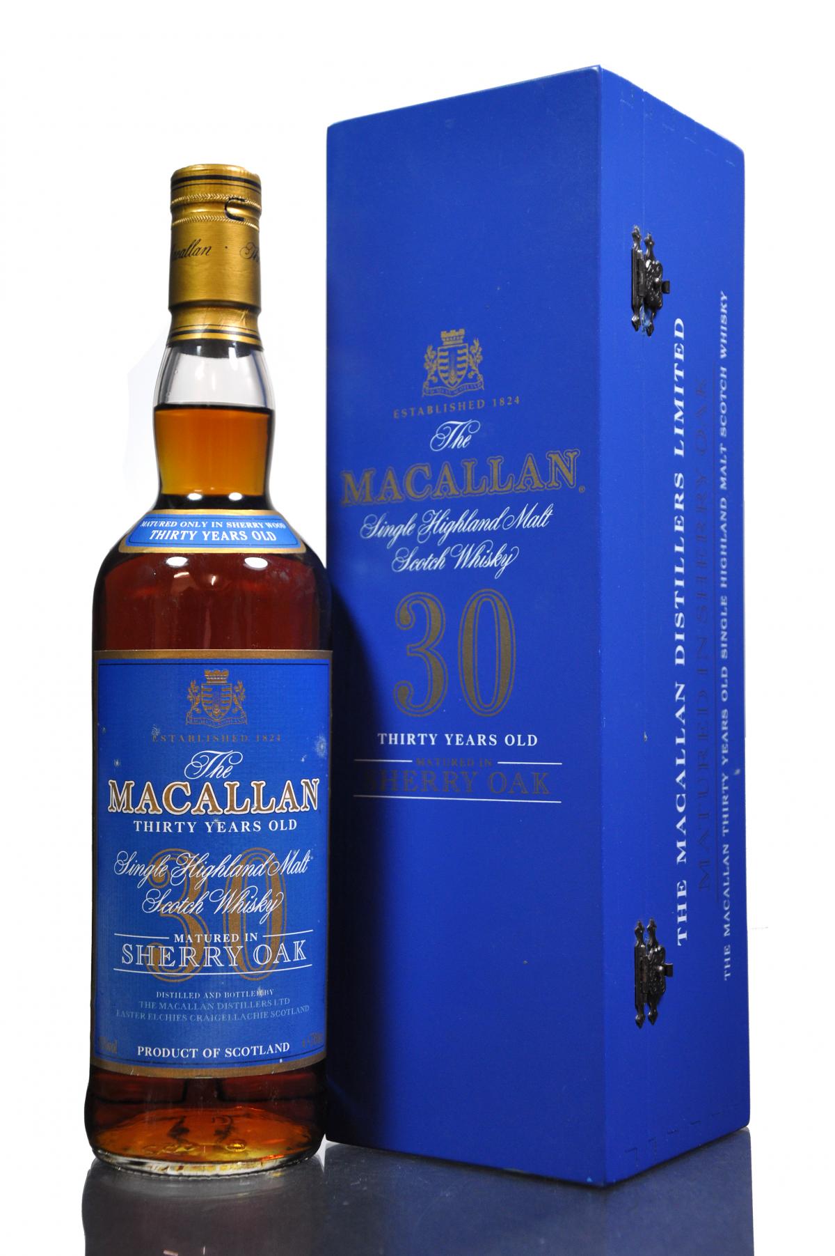 Macallan 30 Year Old - Sherry Cask