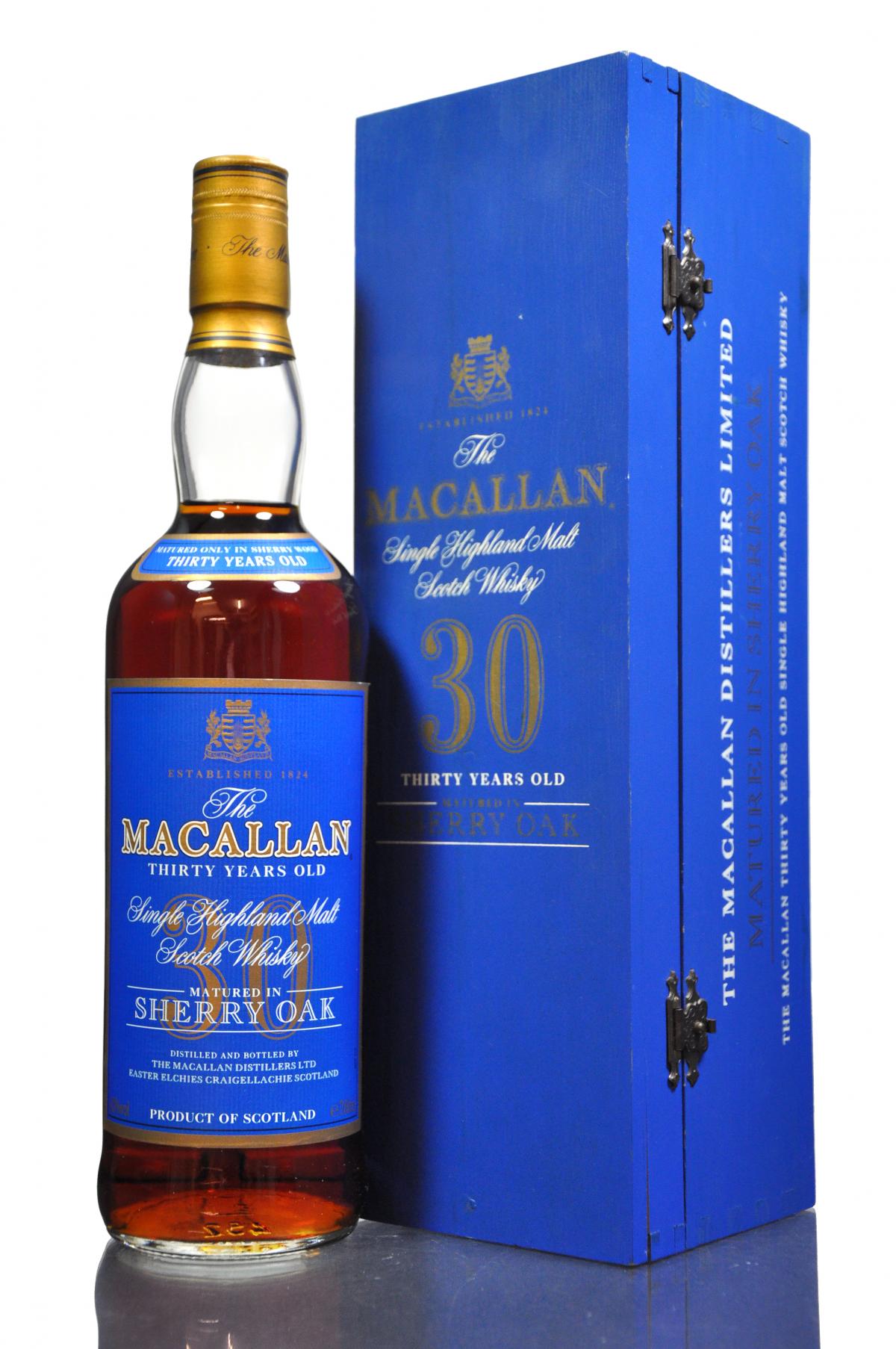 Macallan 30 Year Old - Sherry Cask