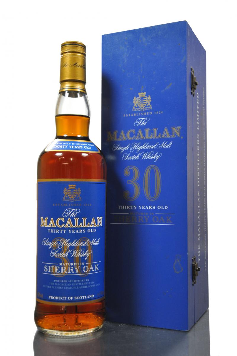 Macallan 30 Year Old - Sherry Cask