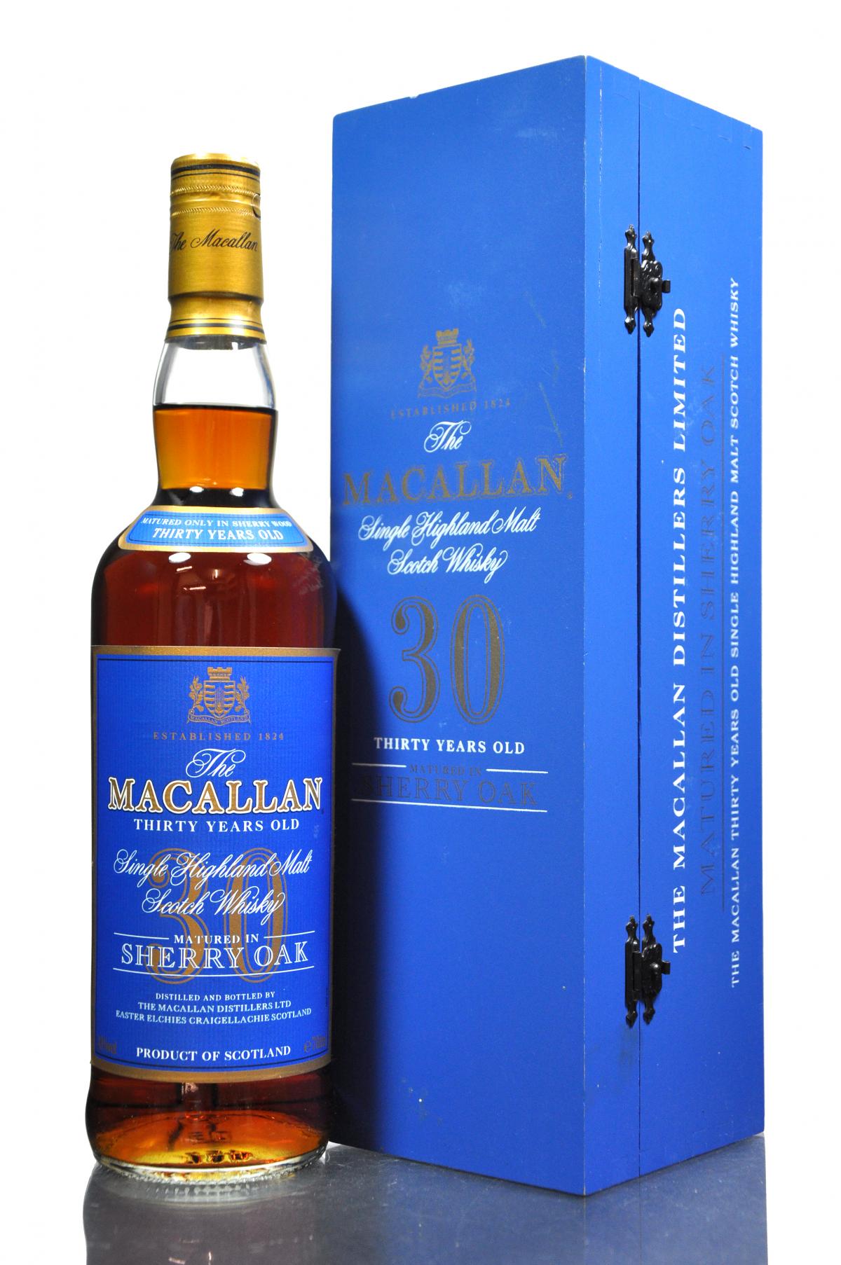 Macallan 30 Year Old - Sherry Cask